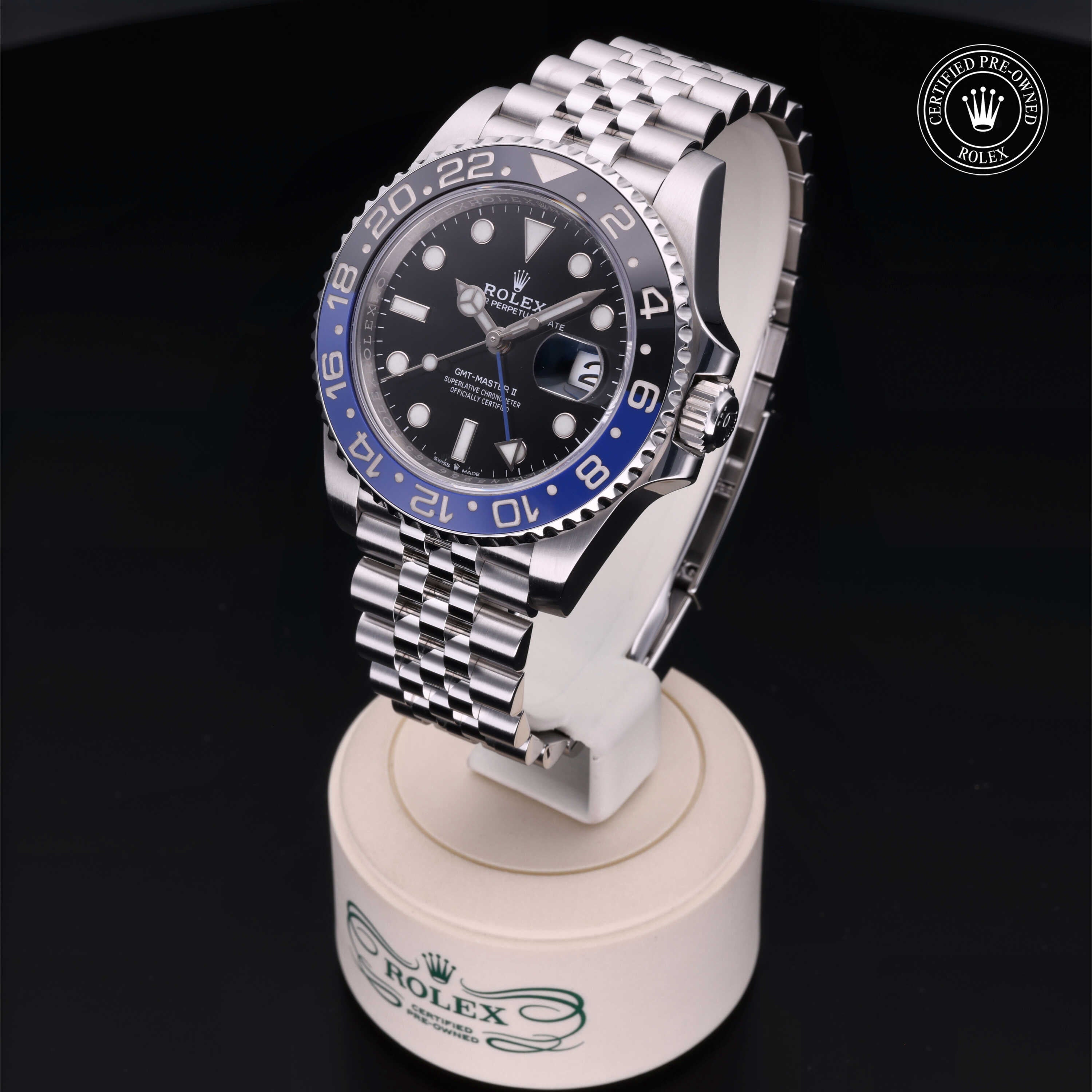 Rolex Certified Pre-Owned GMT-Master II 40mm 126710BLNR N5956465 - 360° view
