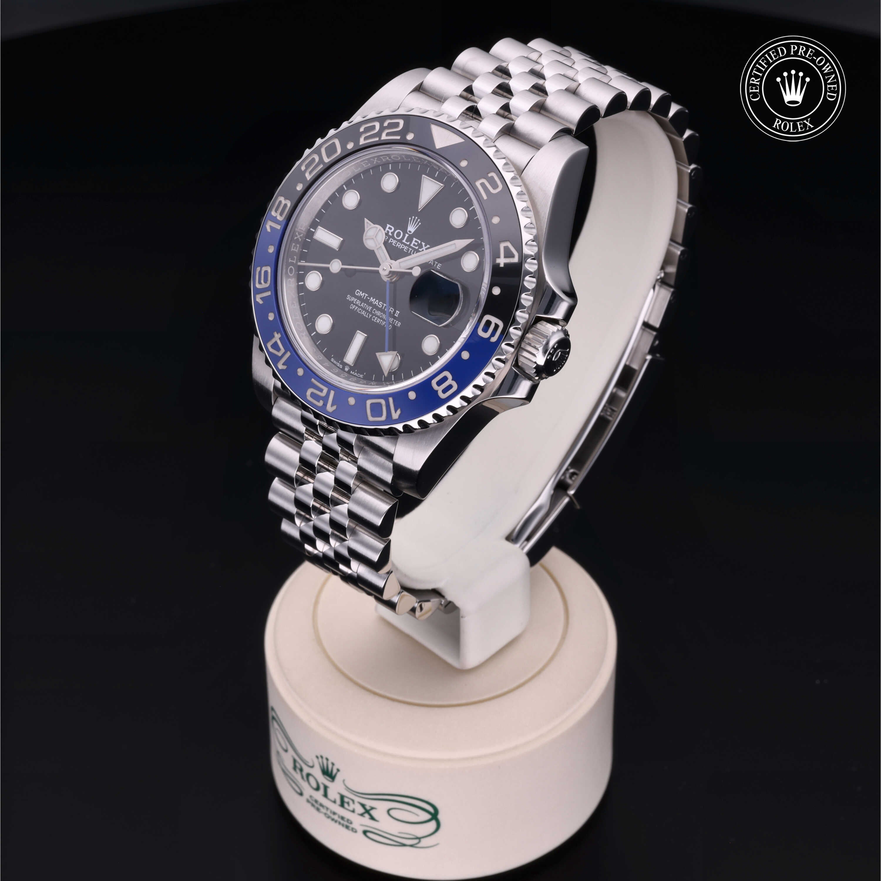 Rolex Certified Pre-Owned GMT-Master II 40mm 126710BLNR N5956465 - 360° view
