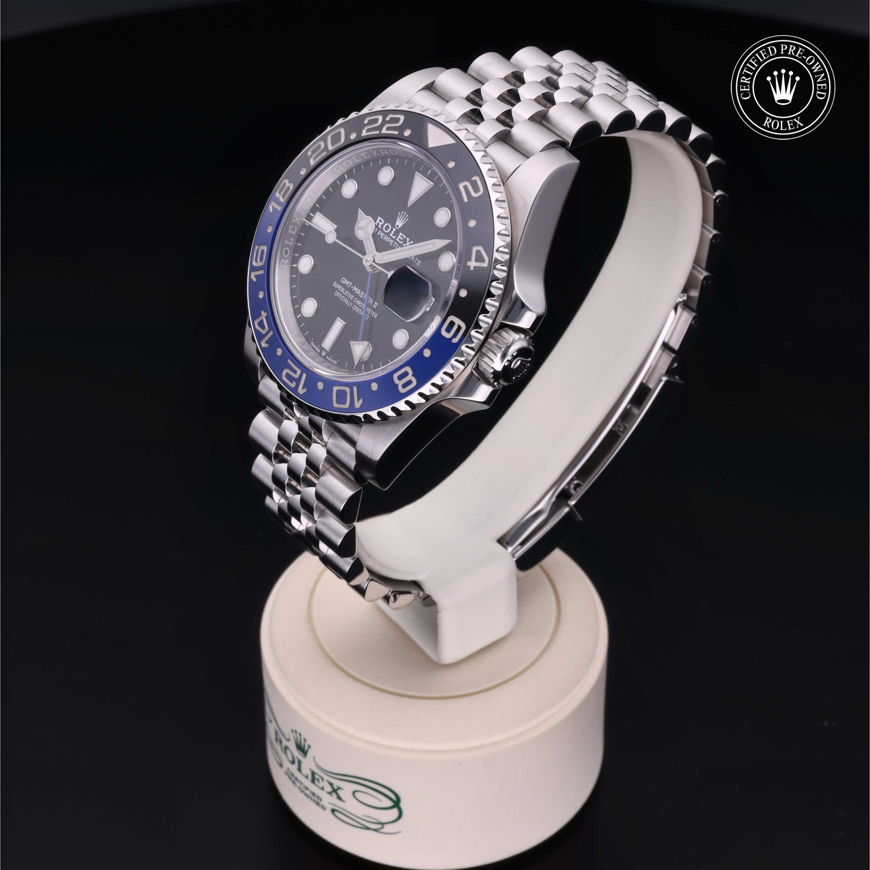 Rolex Certified Pre-Owned GMT-Master II 40mm 126710BLNR N5956465 - 360° view