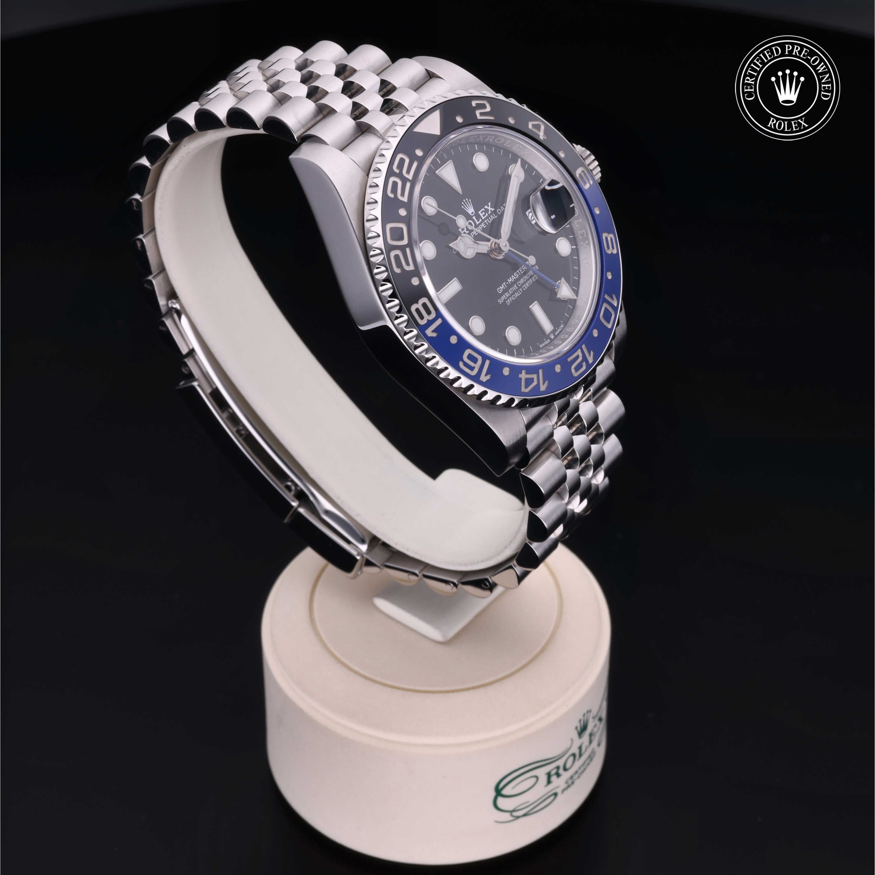 Rolex Certified Pre-Owned GMT-Master II 40mm 126710BLNR N5956465 - 360° view