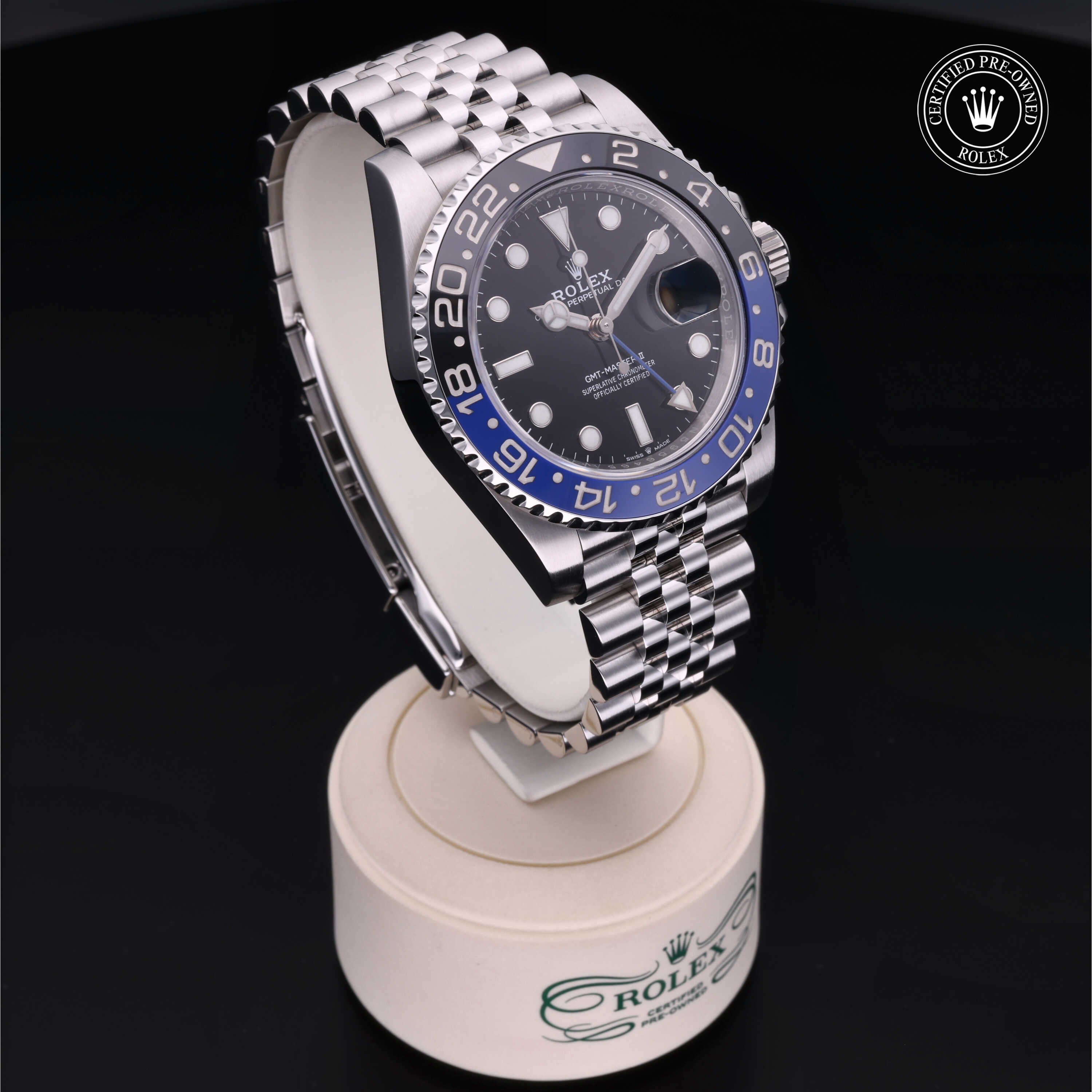 Rolex Certified Pre-Owned GMT-Master II 40mm 126710BLNR N5956465 - 360° view