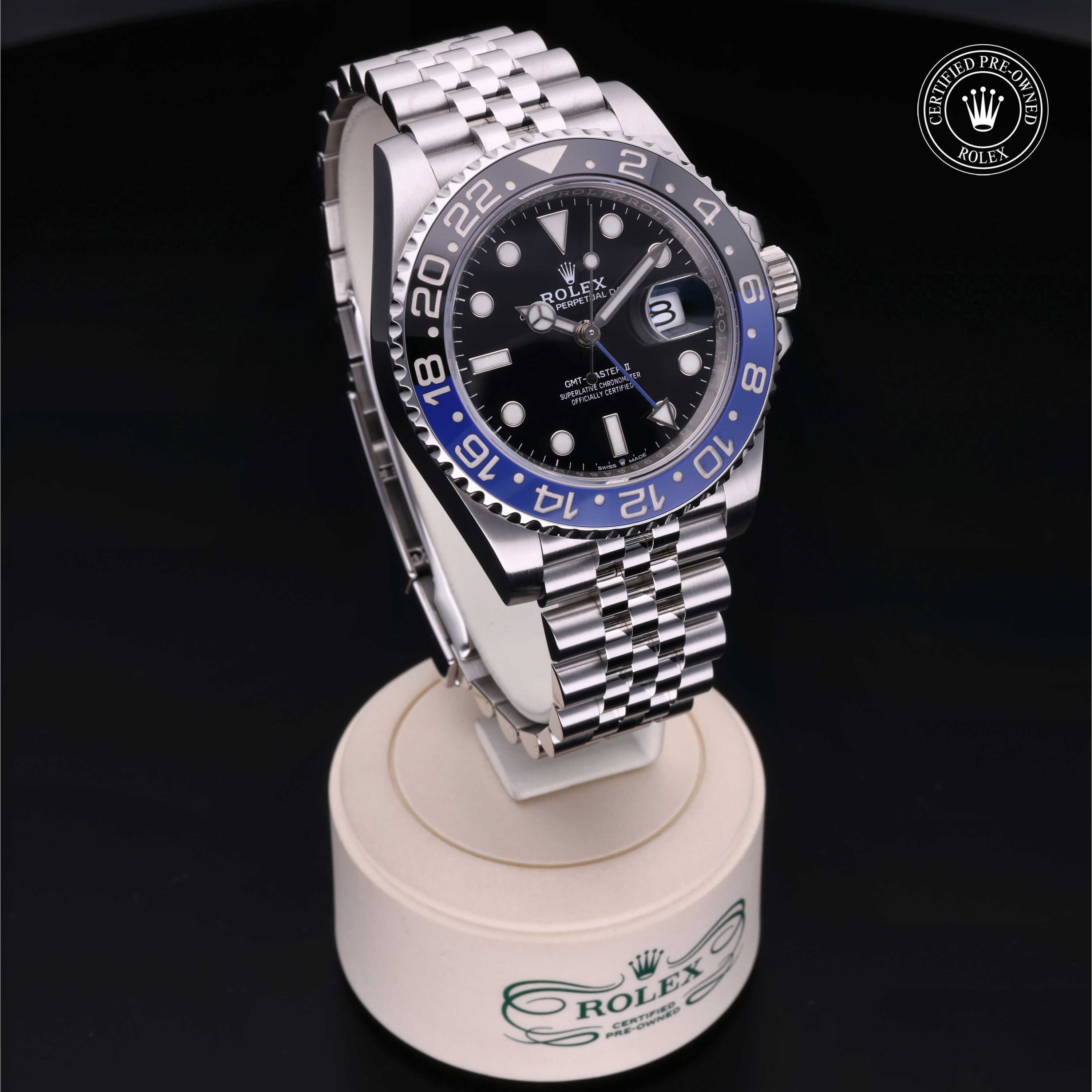 Rolex Certified Pre-Owned GMT-Master II 40mm 126710BLNR N5956465 - 360° view