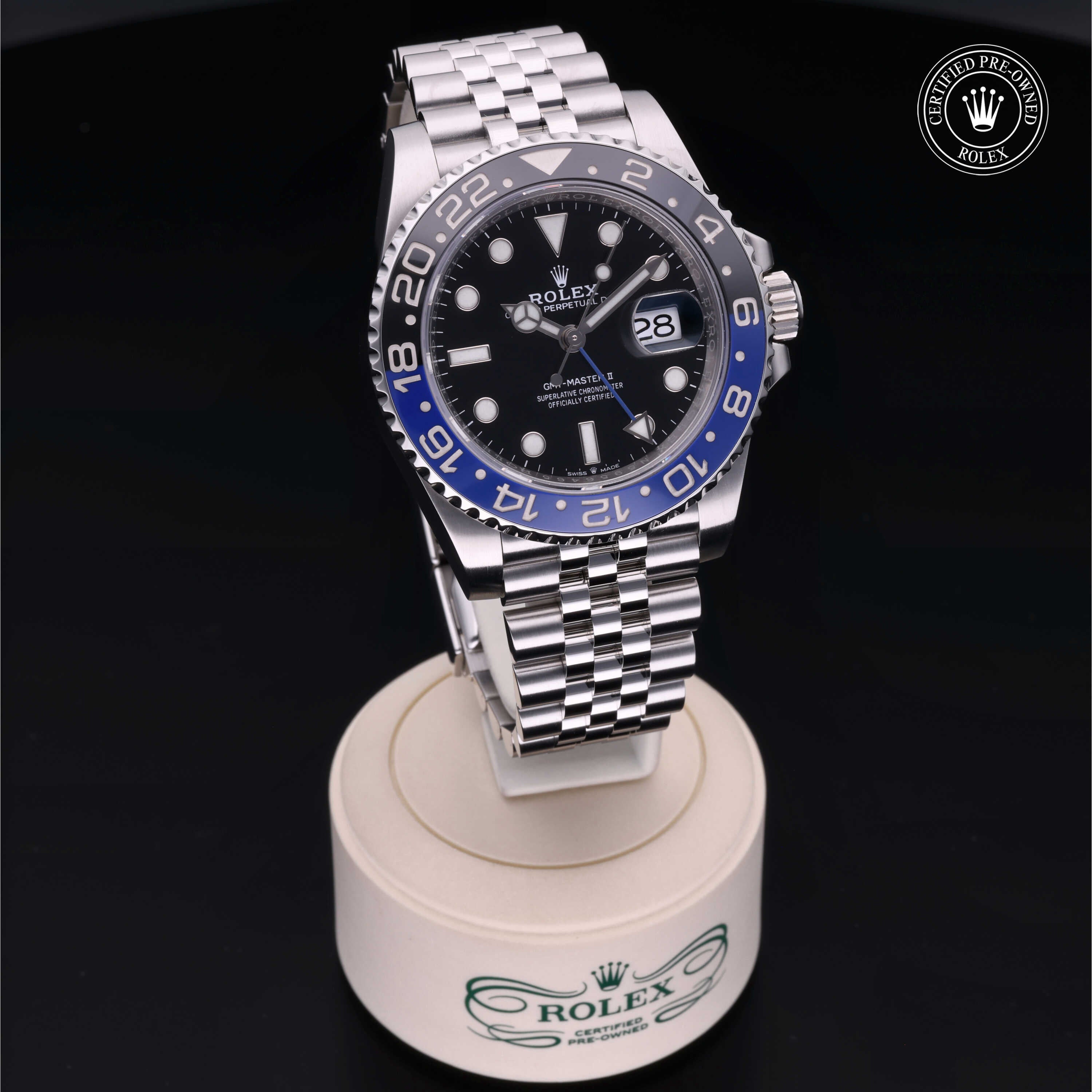 Rolex Certified Pre-Owned GMT-Master II 40mm 126710BLNR N5956465 - 360° view