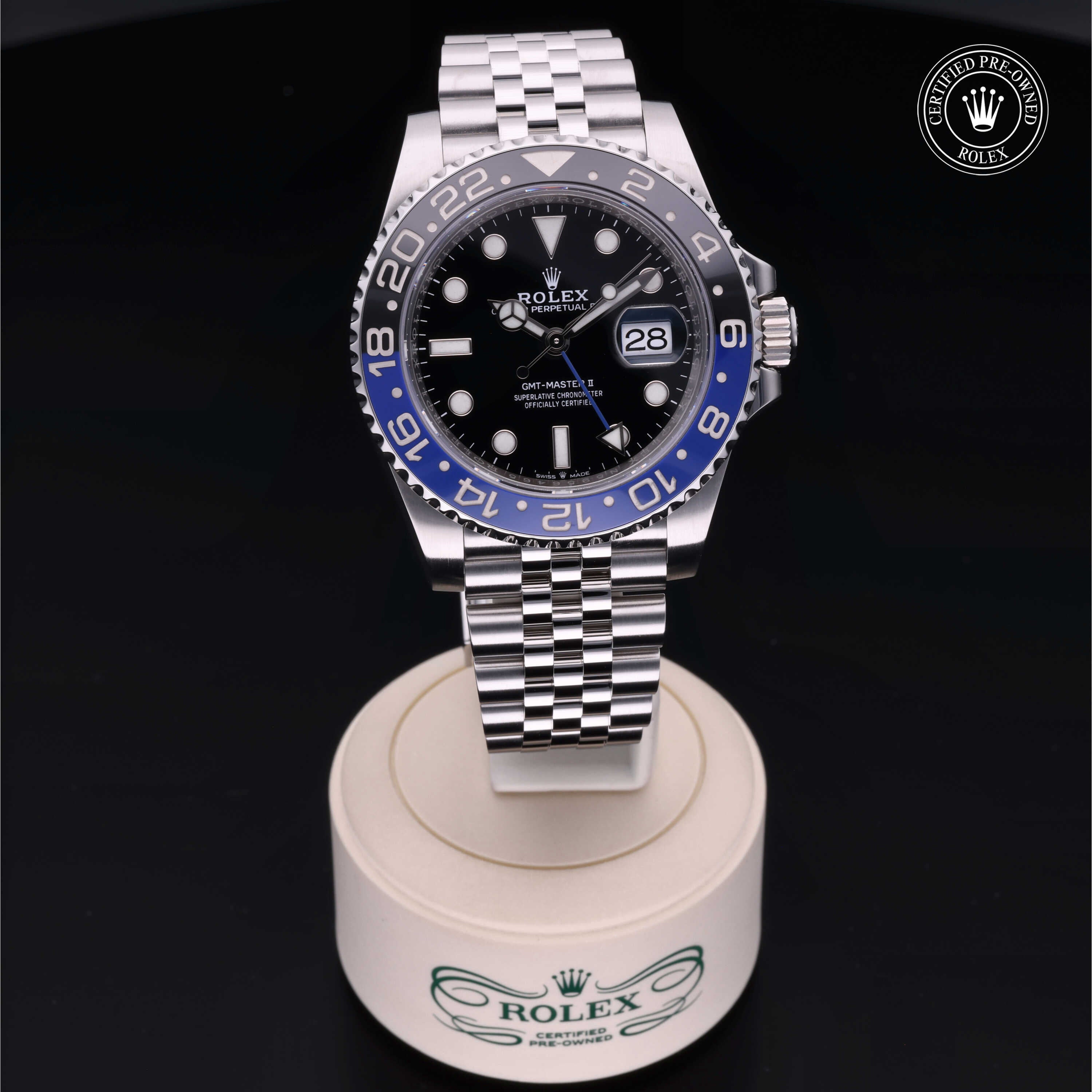 Rolex Certified Pre-Owned GMT-Master II 40mm 126710BLNR N5956465 - 360° view