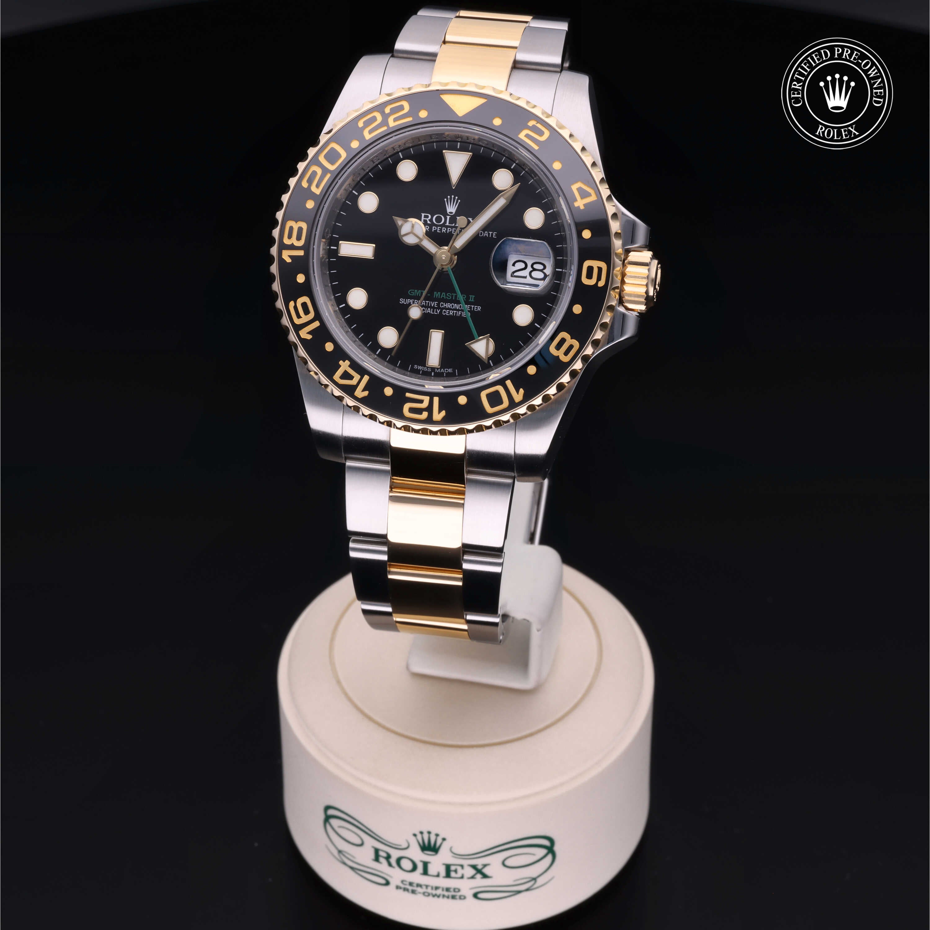 Rolex Certified Pre-Owned GMT-Master II 40mm 116713LN G627541 - 360° view