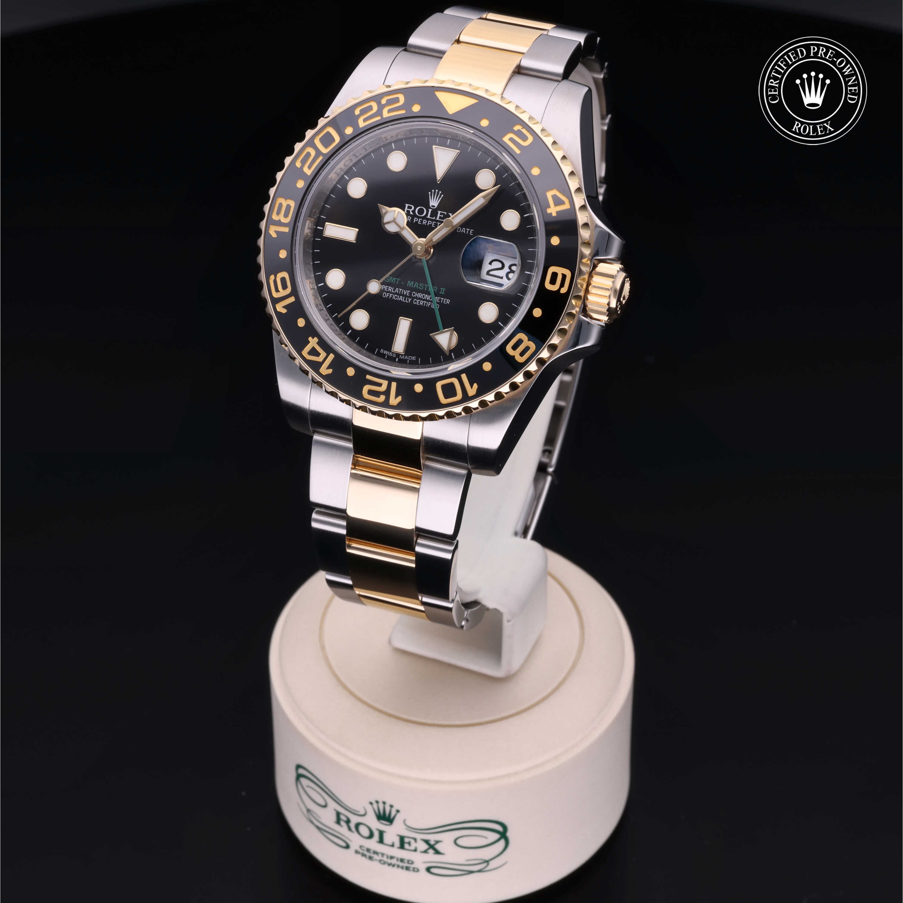 Rolex Certified Pre-Owned GMT-Master II 40mm 116713LN G627541 - 360° view