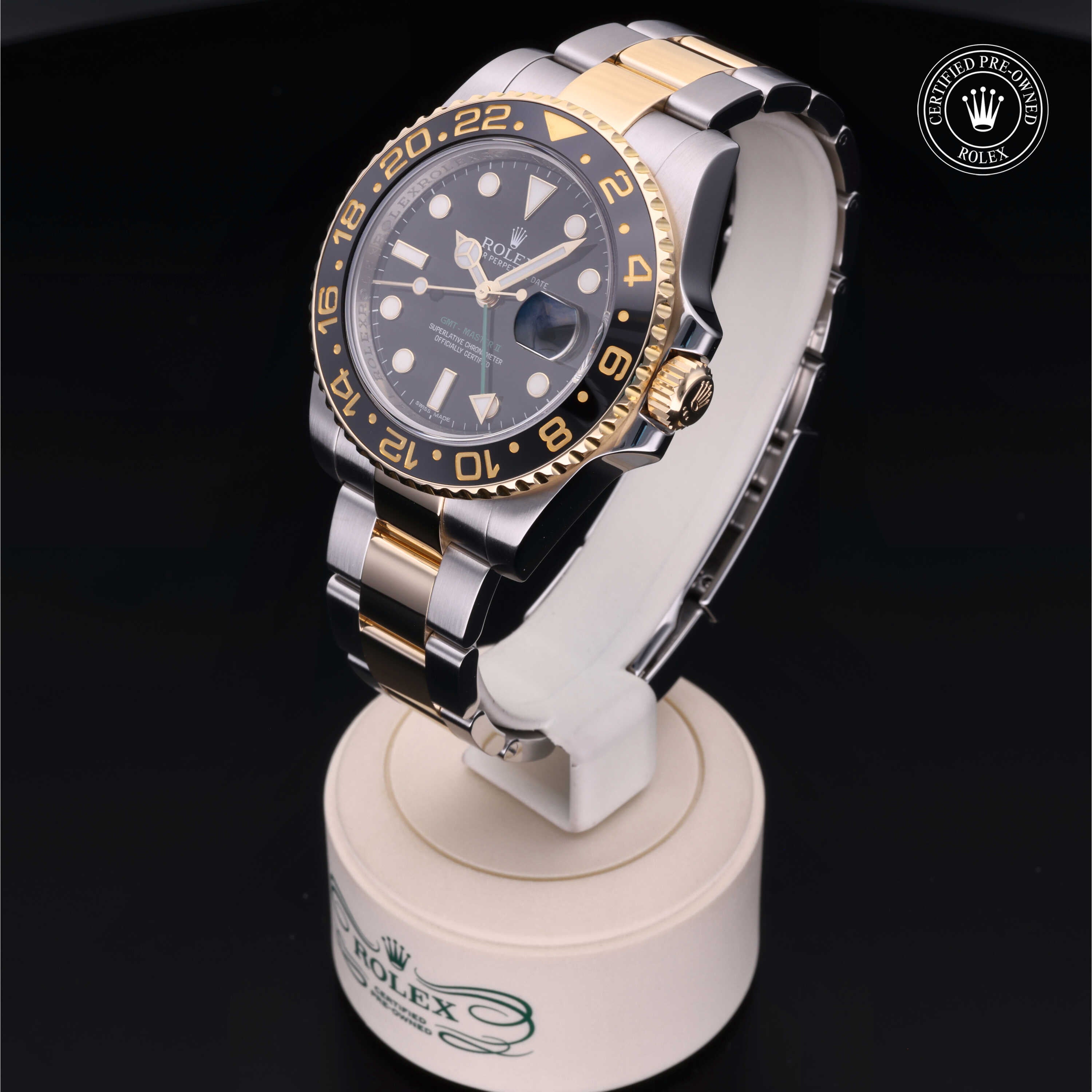 Rolex Certified Pre-Owned GMT-Master II 40mm 116713LN G627541 - 360° view