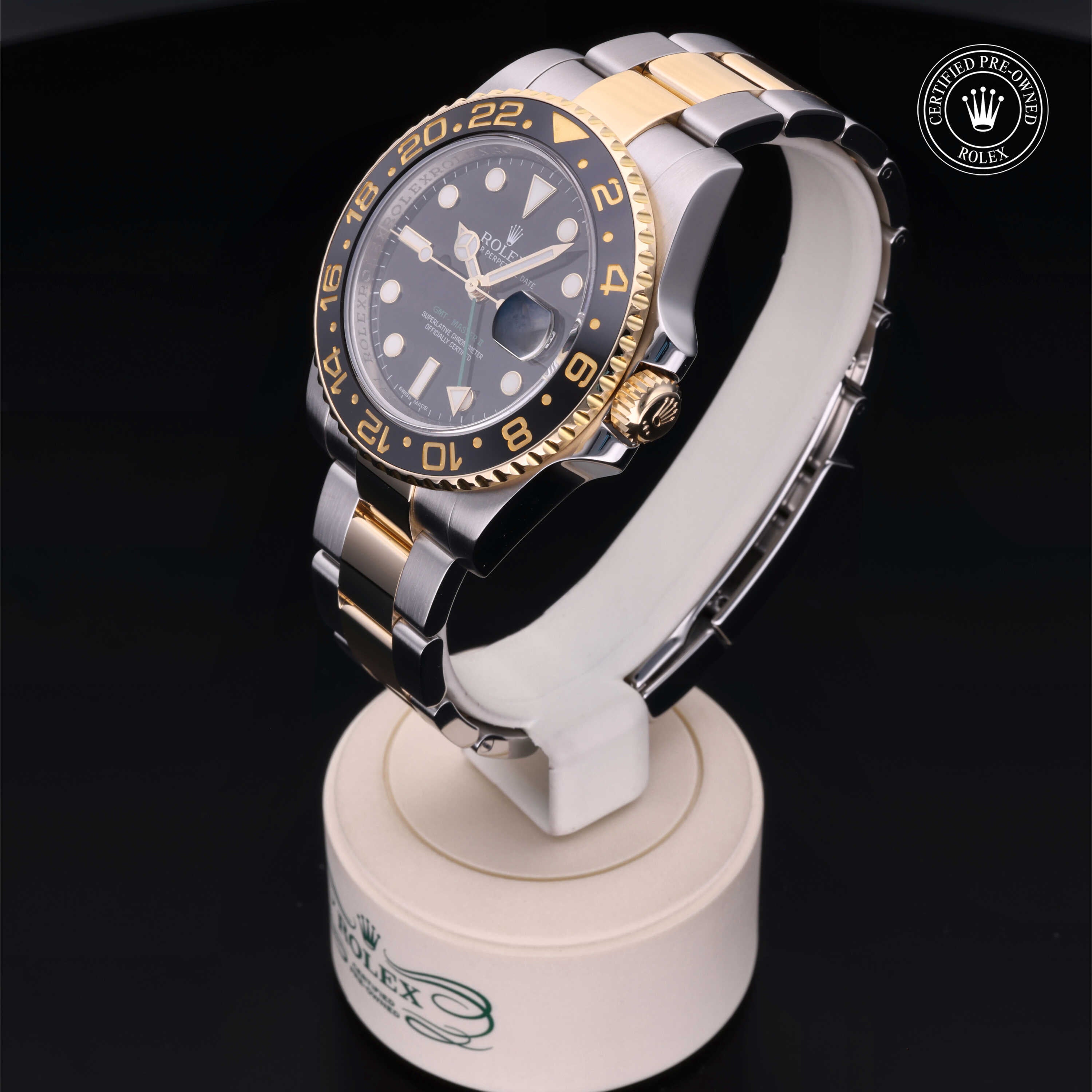 Rolex Certified Pre-Owned GMT-Master II 40mm 116713LN G627541 - 360° view
