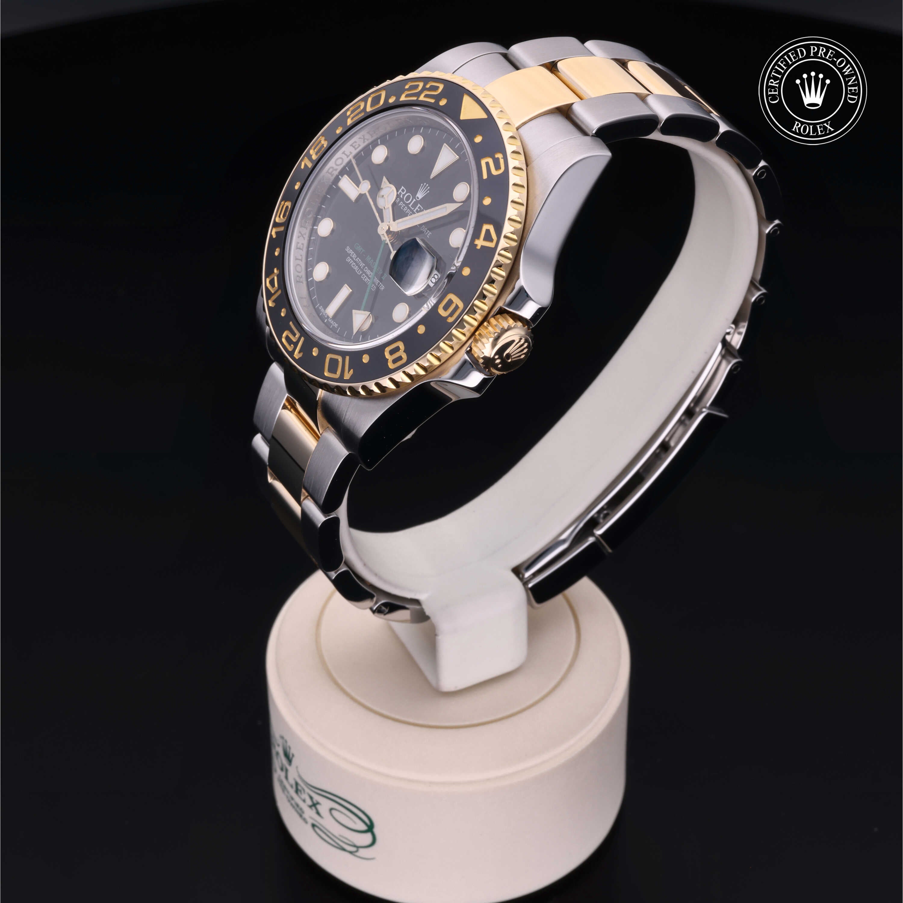 Rolex Certified Pre-Owned GMT-Master II 40mm 116713LN G627541 - 360° view