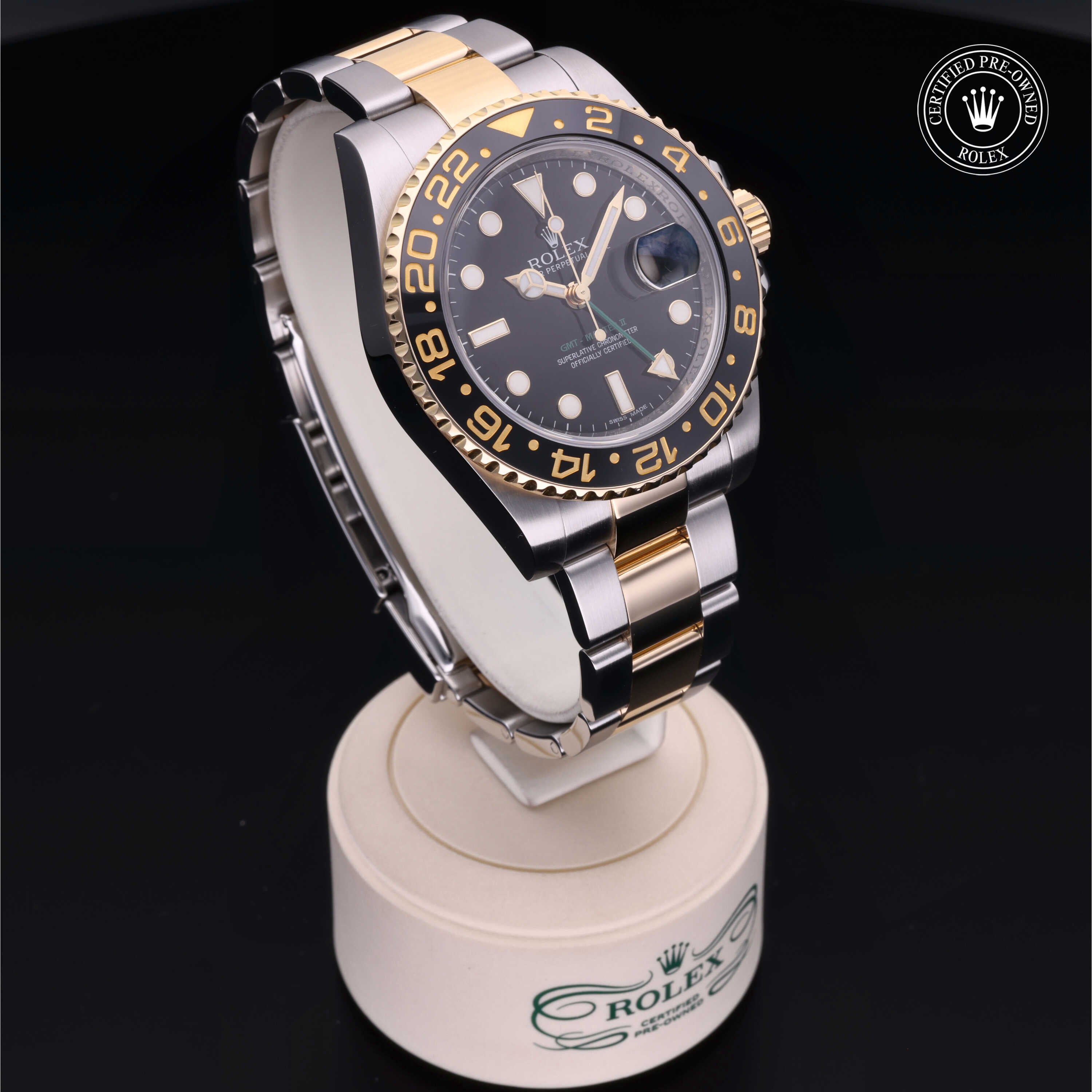 Rolex Certified Pre-Owned GMT-Master II 40mm 116713LN G627541 - 360° view