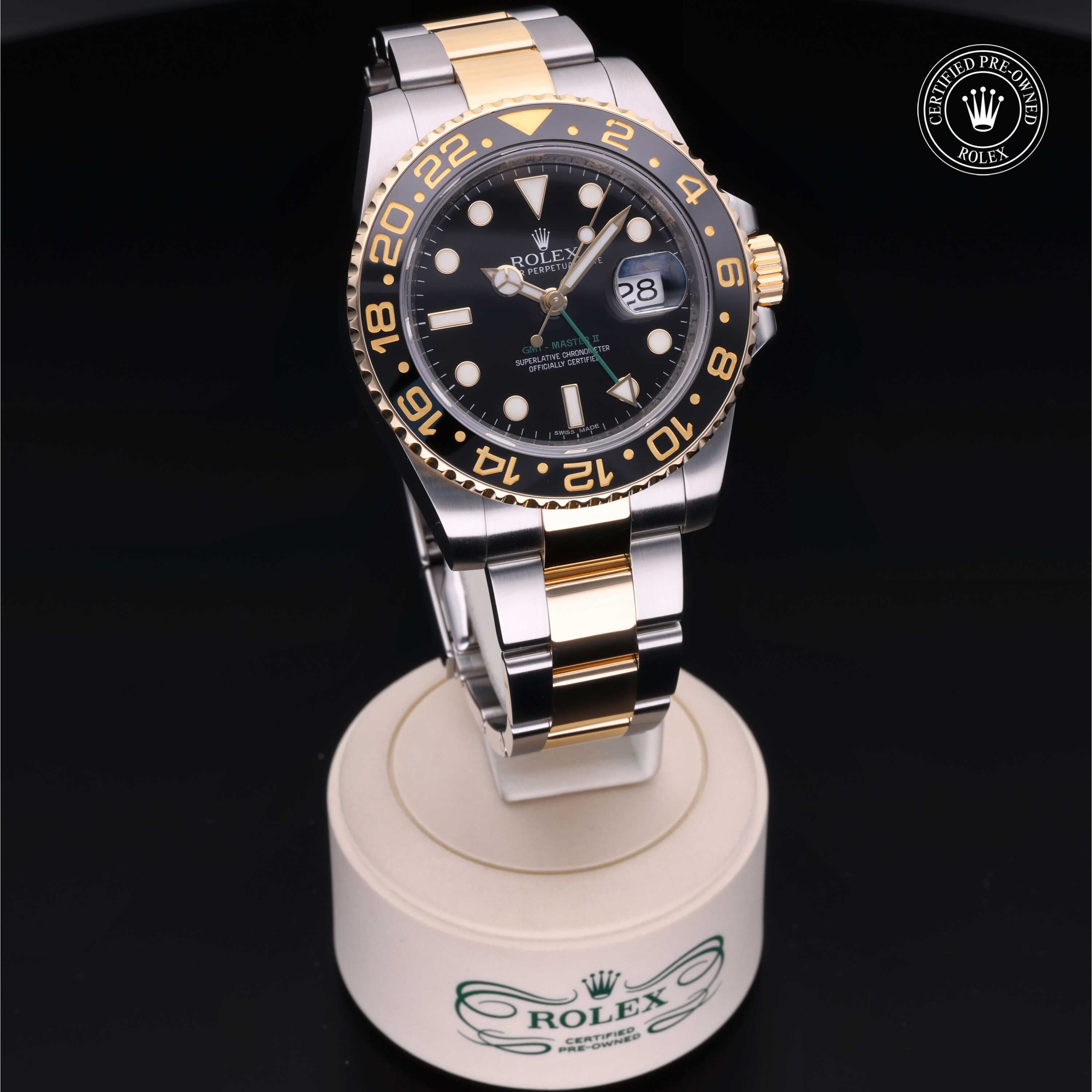 Rolex Certified Pre-Owned GMT-Master II 40mm 116713LN G627541 - 360° view