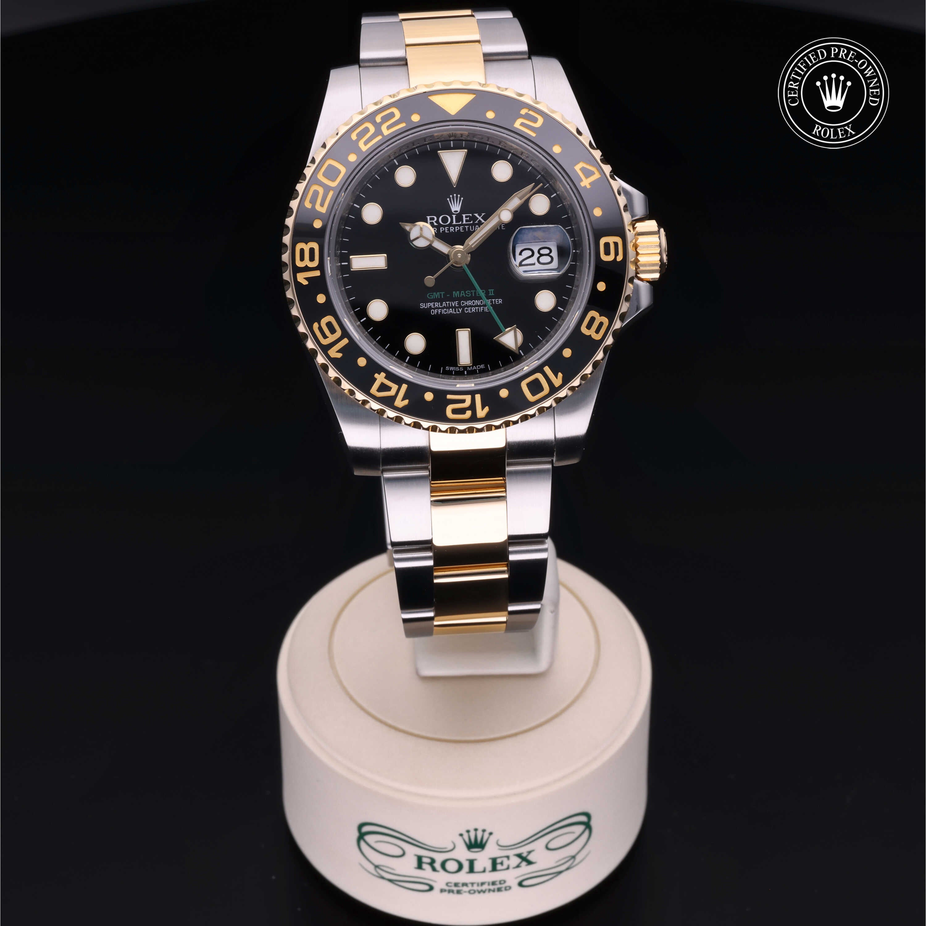 Rolex Certified Pre-Owned GMT-Master II 40mm 116713LN G627541 - 360° view