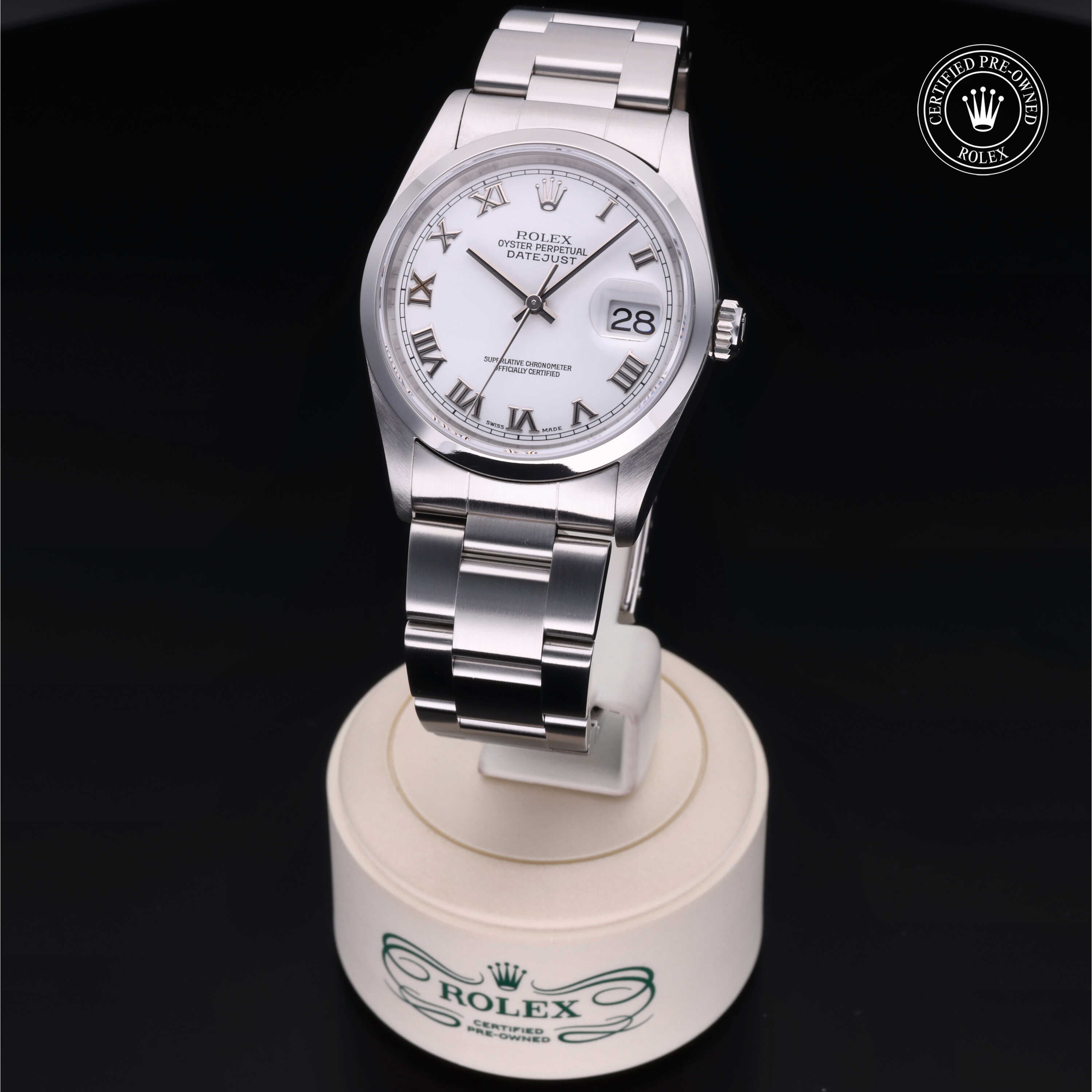 Rolex Certified Pre-Owned Datejust 36mm 16200 K893509 - 360° view