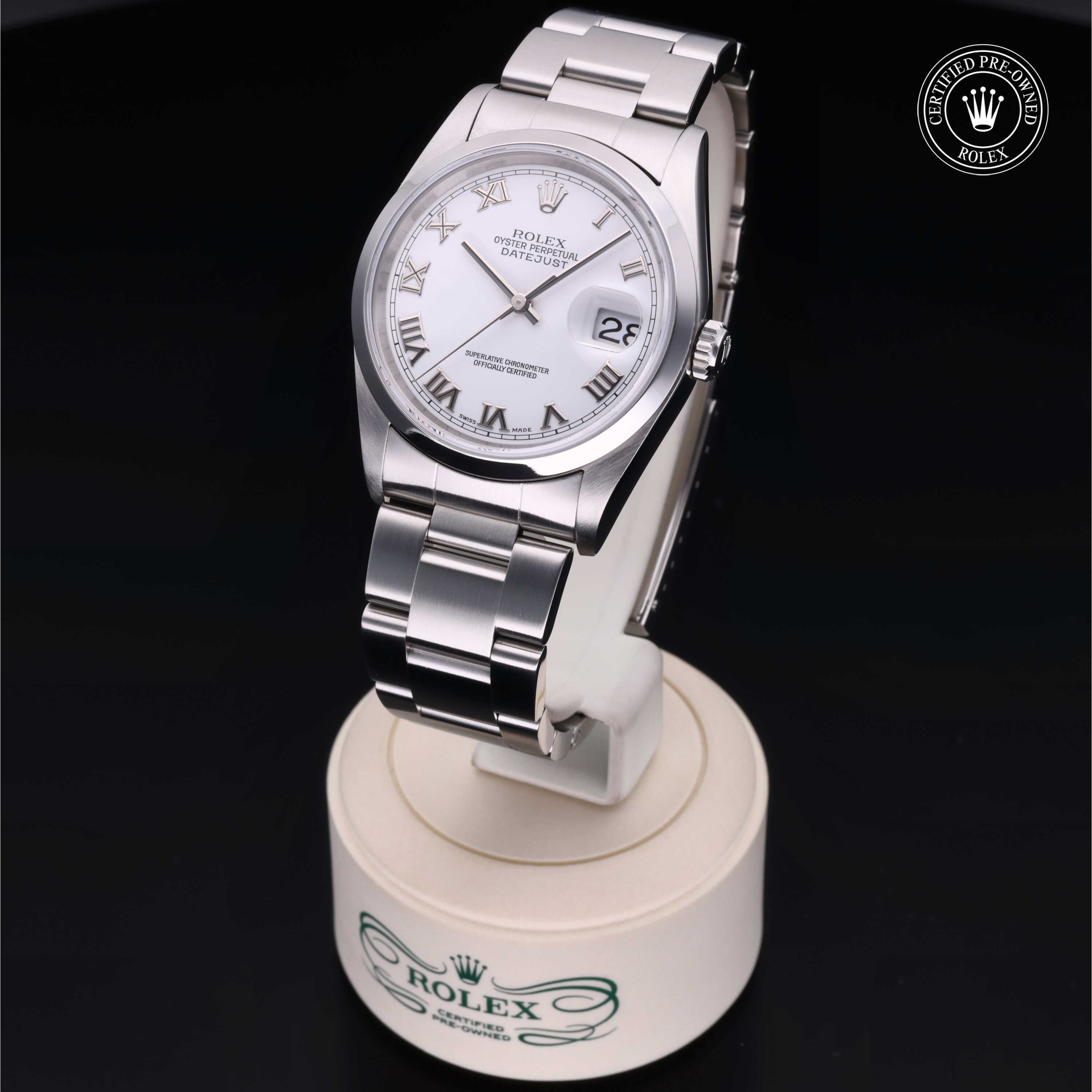 Rolex Certified Pre-Owned Datejust 36mm 16200 K893509 - 360° view