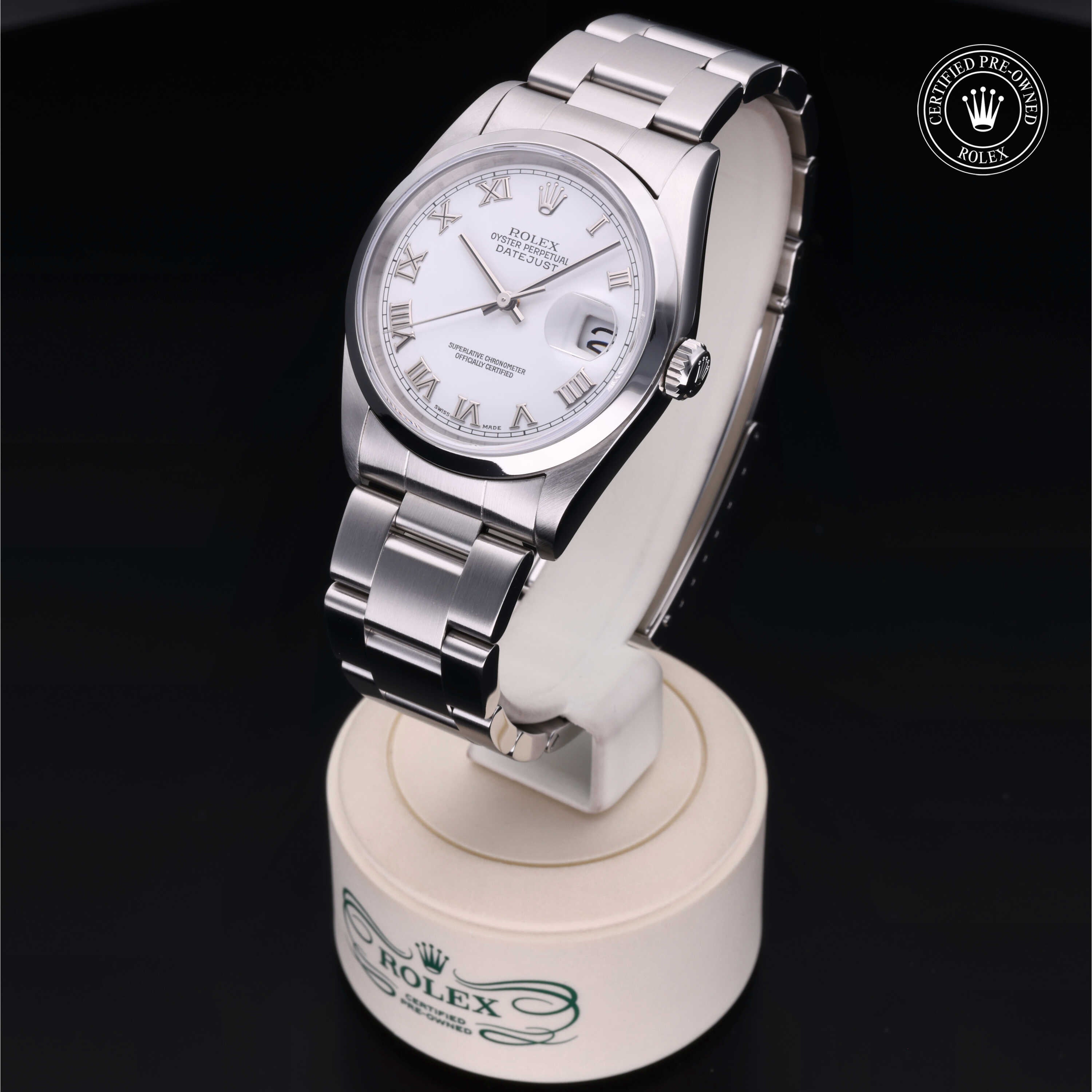 Rolex Certified Pre-Owned Datejust 36mm 16200 K893509 - 360° view