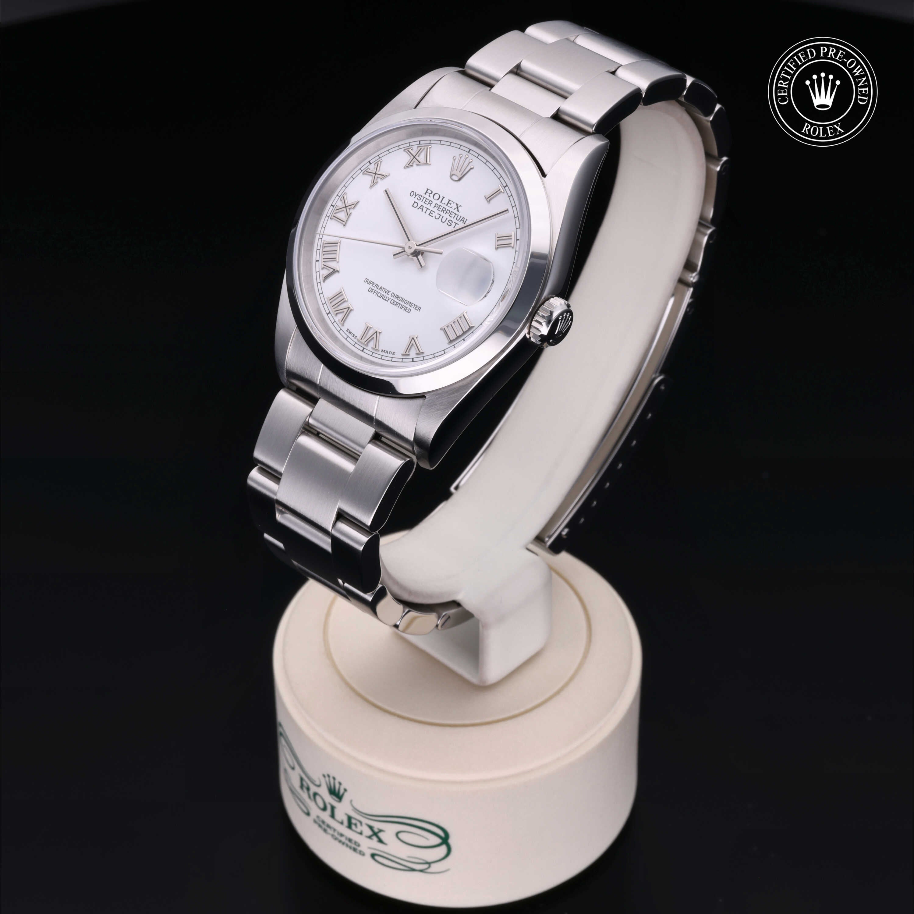 Rolex Certified Pre-Owned Datejust 36mm 16200 K893509 - 360° view