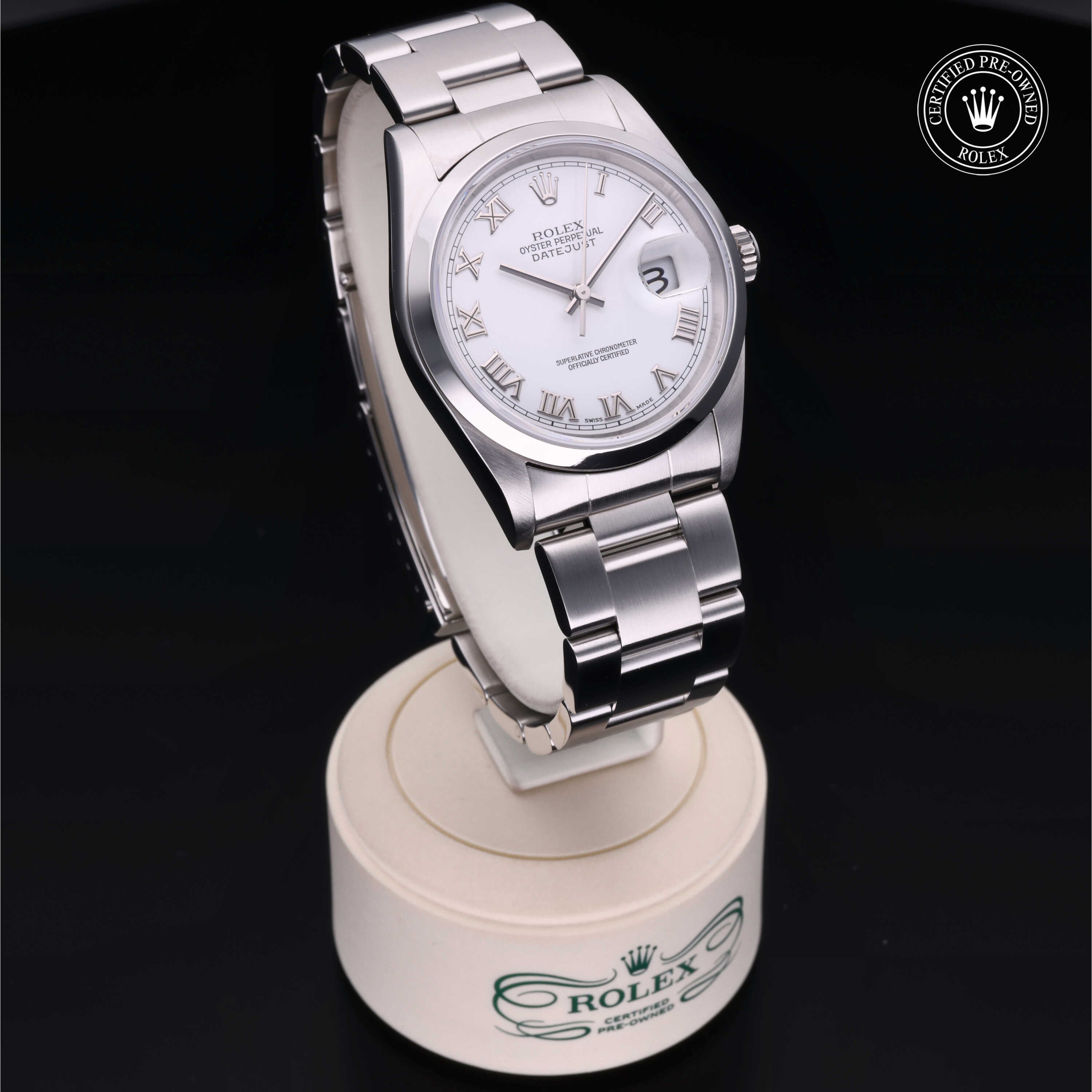 Rolex Certified Pre-Owned Datejust 36mm 16200 K893509 - 360° view