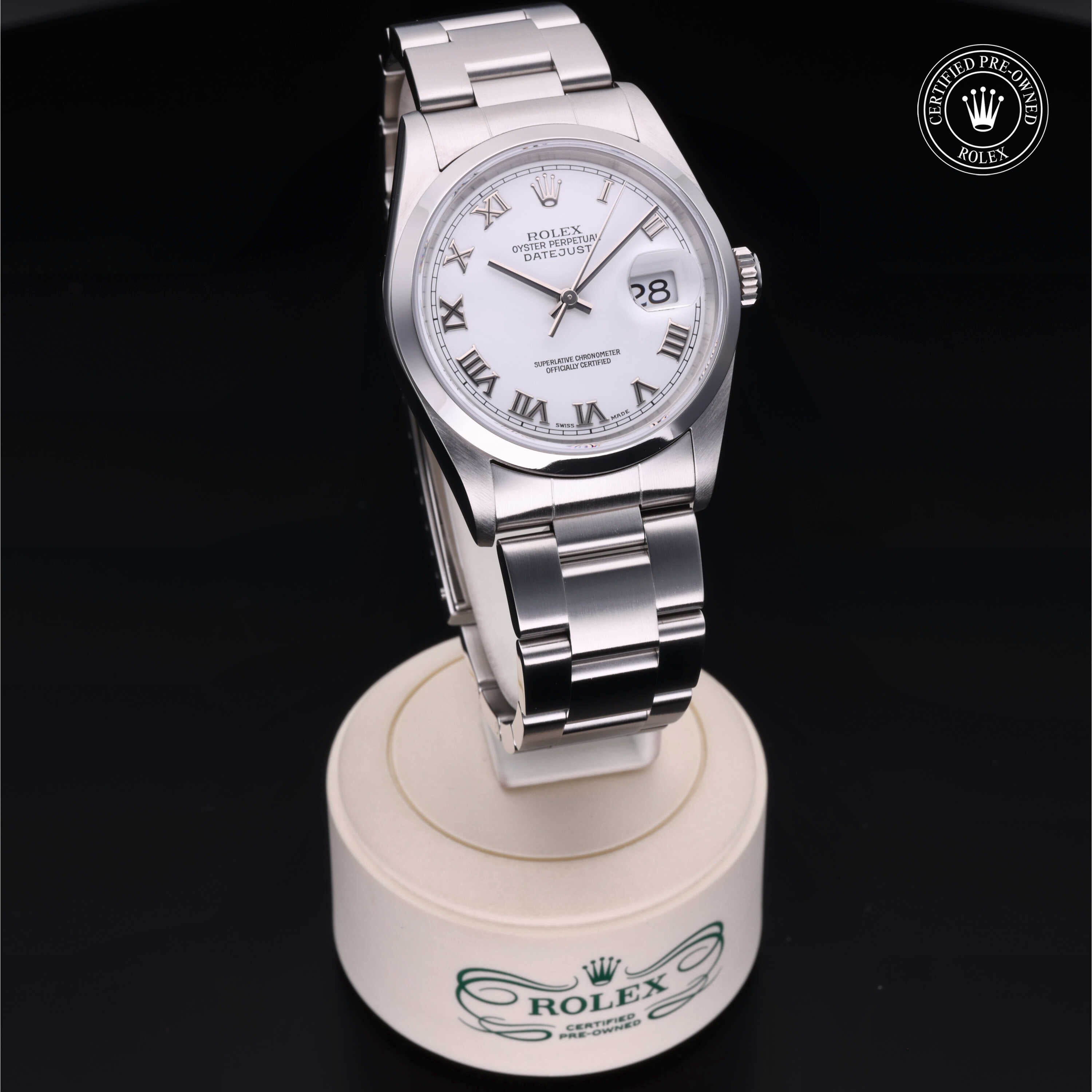 Rolex Certified Pre-Owned Datejust 36mm 16200 K893509 - 360° view