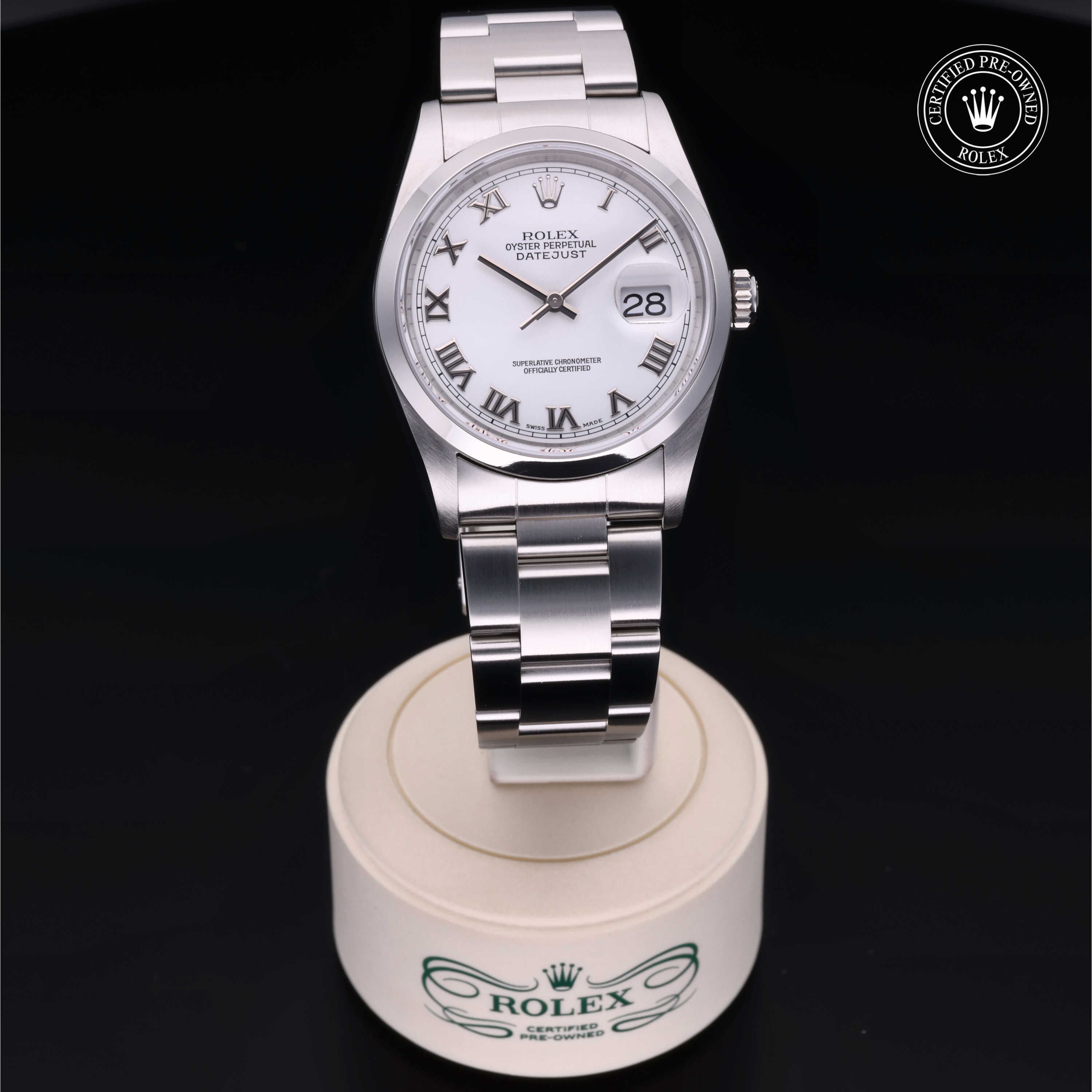 Rolex Certified Pre-Owned Datejust 36mm 16200 K893509 - 360° view