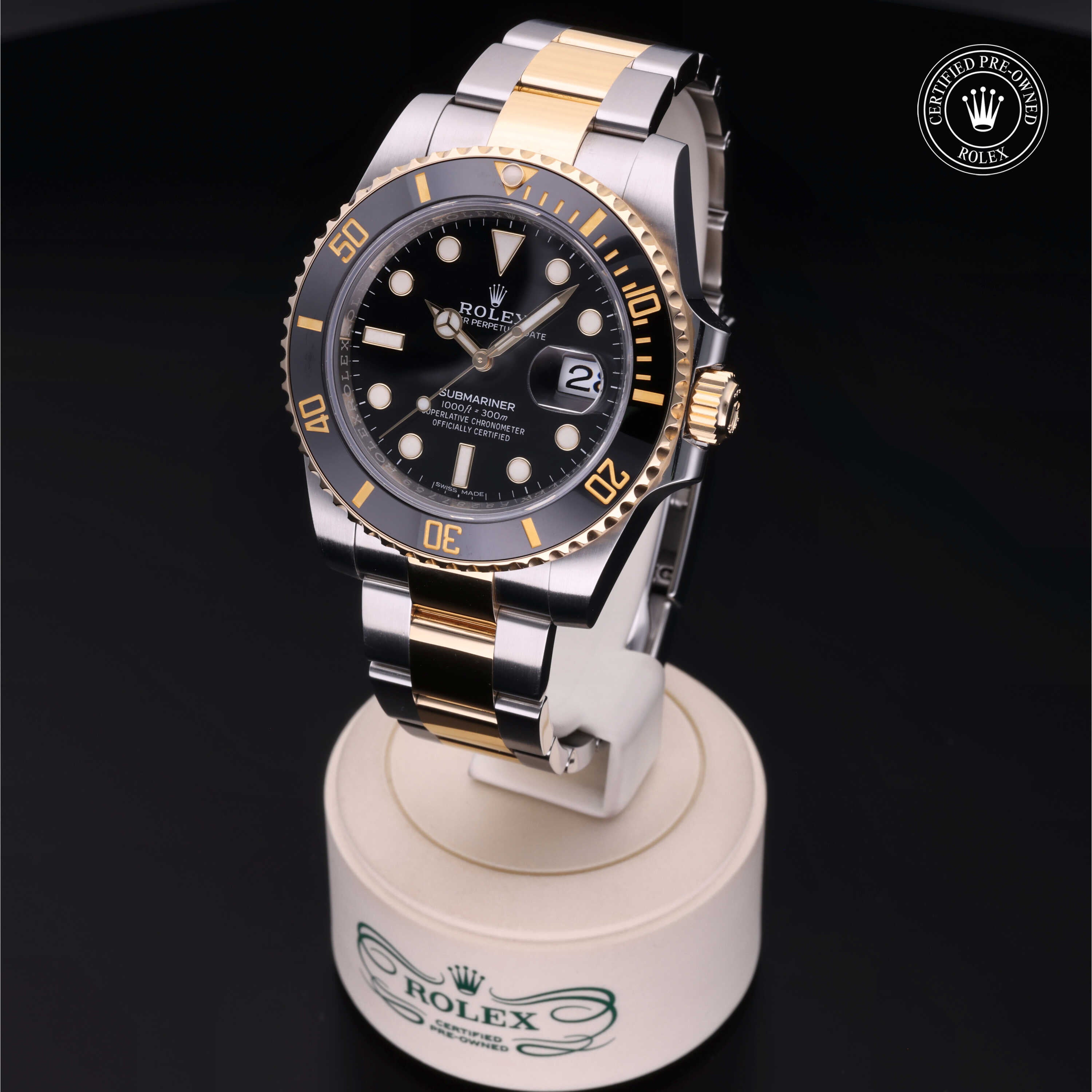 Rolex Certified Pre-Owned Submariner Date 40mm 116613LN F9287759 - 360° view