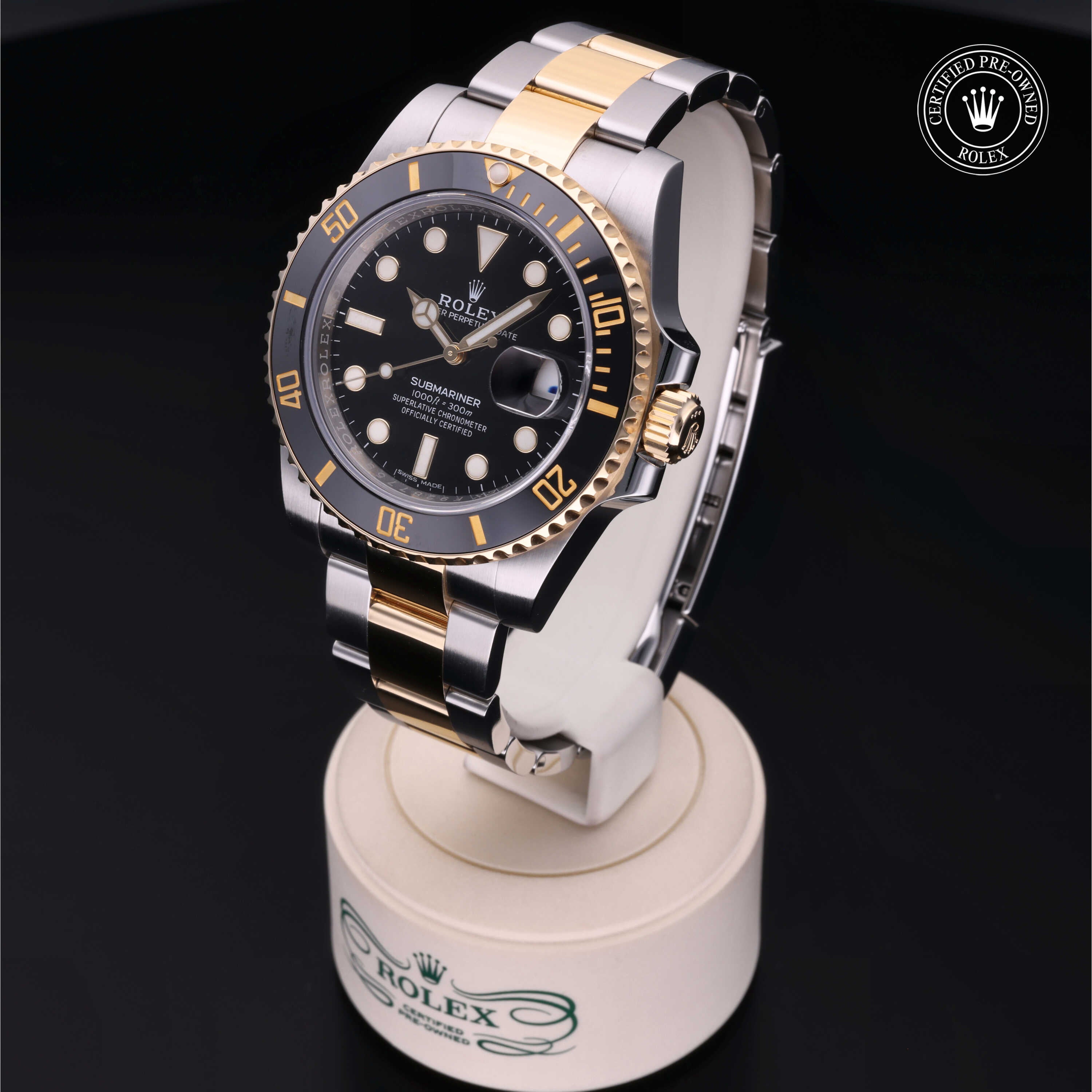 Rolex Certified Pre-Owned Submariner Date 40mm 116613LN F9287759 - 360° view