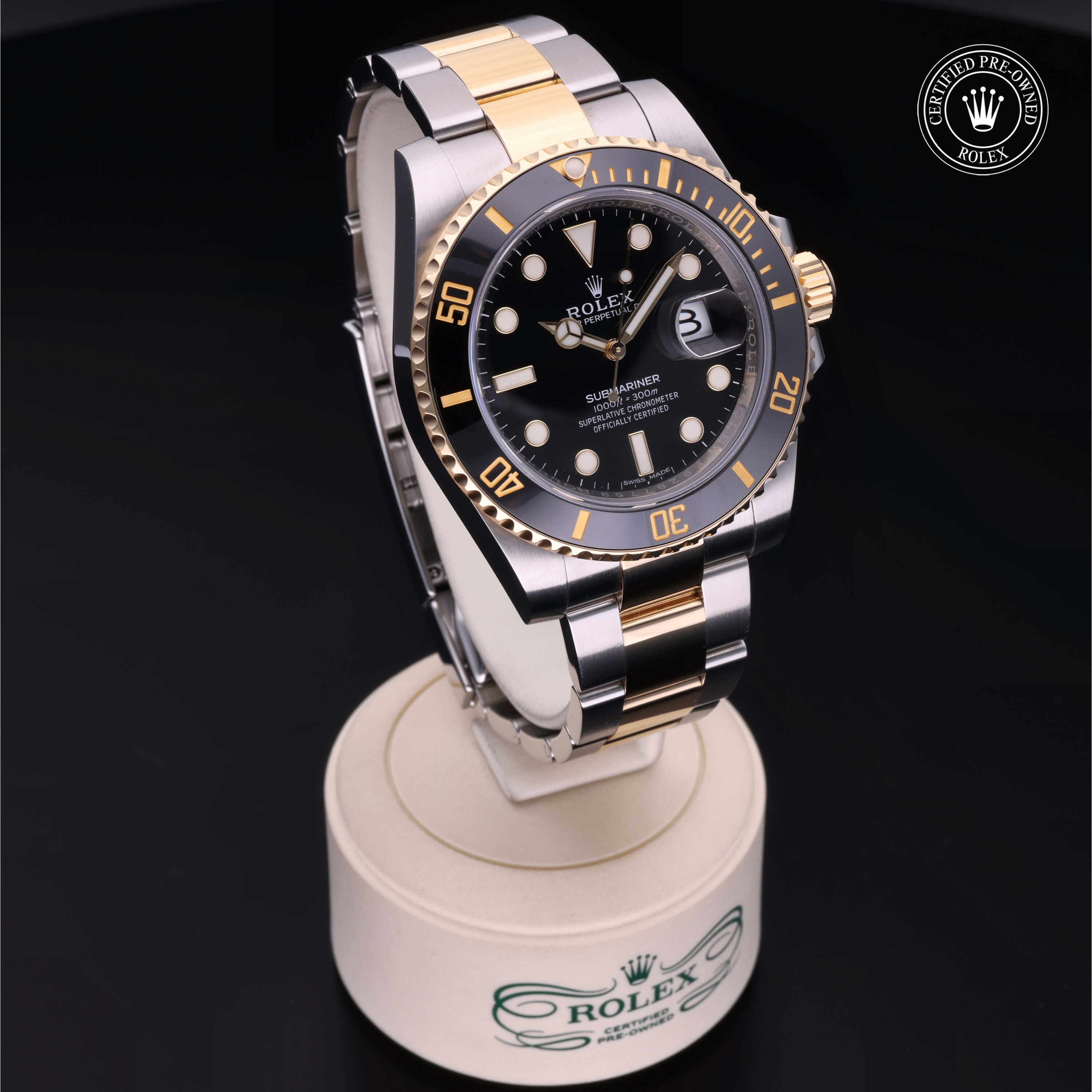 Rolex Certified Pre-Owned Submariner Date 40mm 116613LN F9287759 - 360° view