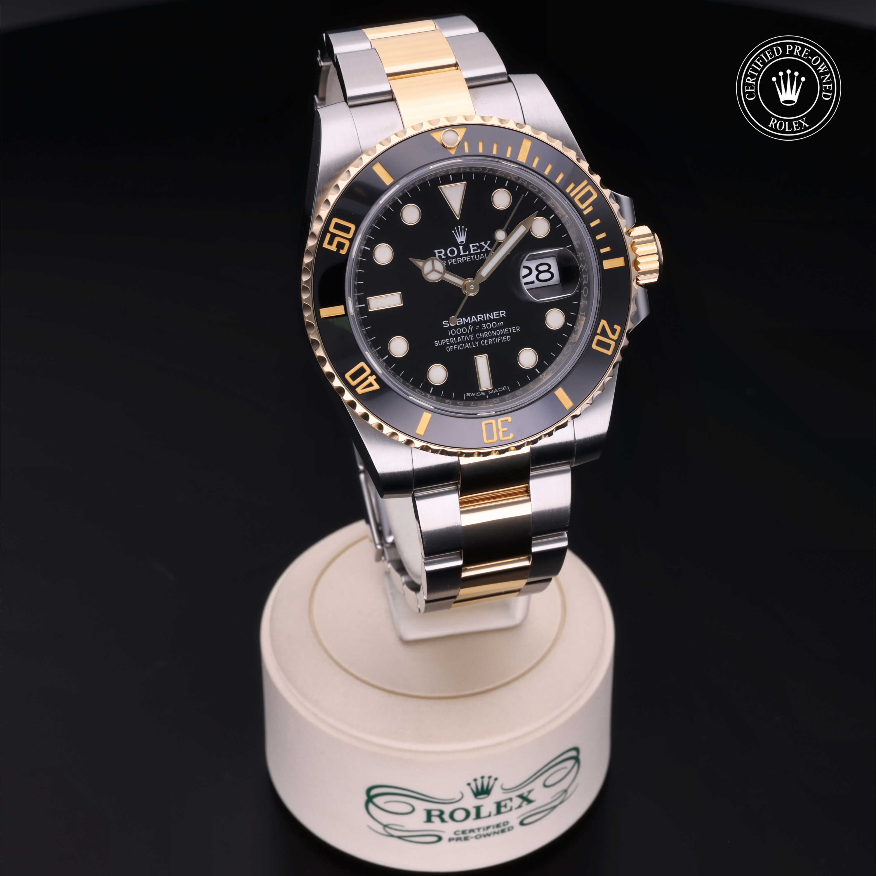 Rolex Certified Pre-Owned Submariner Date 40mm 116613LN F9287759 - 360° view