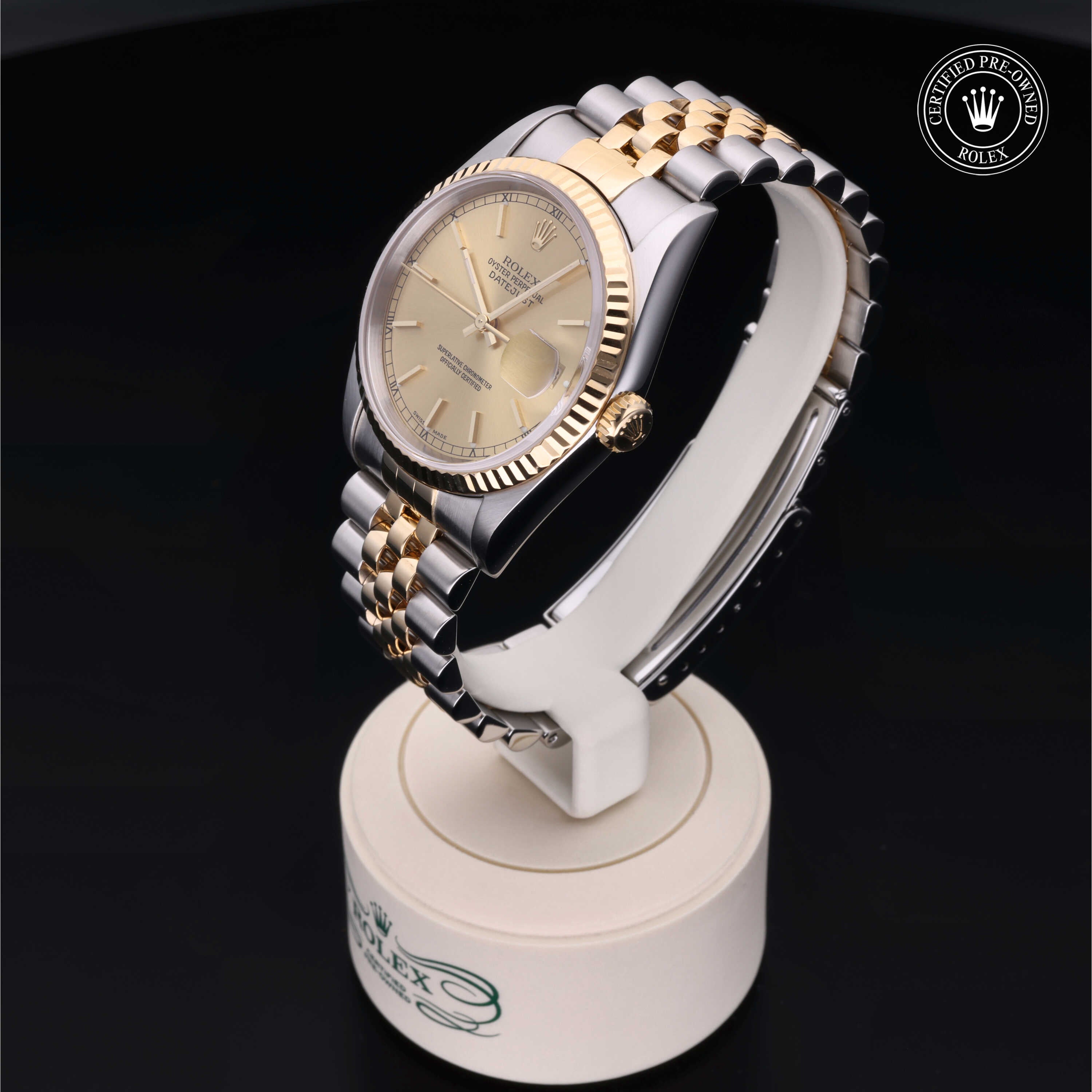 Rolex Certified Pre-Owned Datejust 36mm 16233 K214170 - 360° view