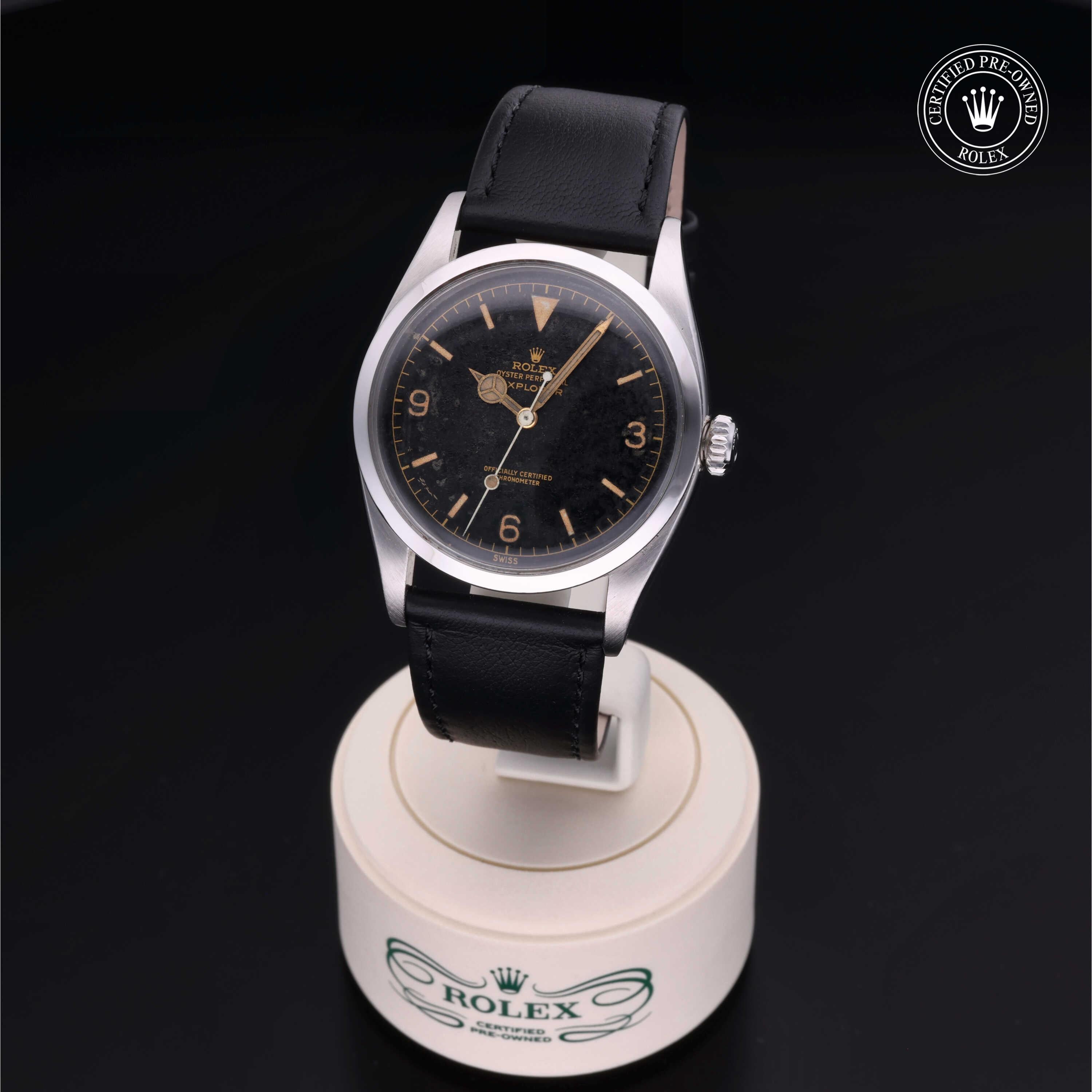 Rolex Certified Pre-Owned Explorer 36mm 6350/0 955261 - 360° view