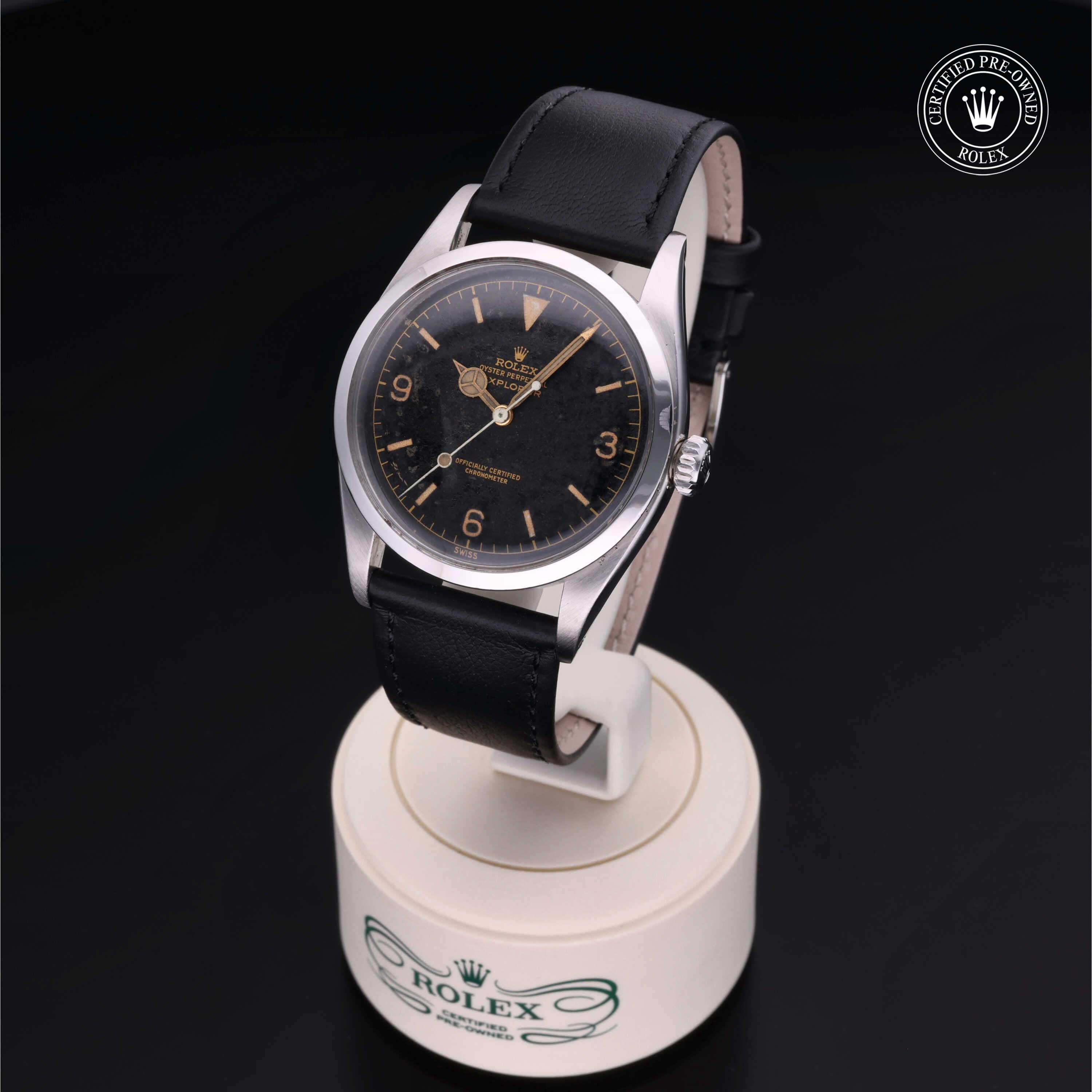 Rolex Certified Pre-Owned Explorer 36mm 6350/0 955261 - 360° view