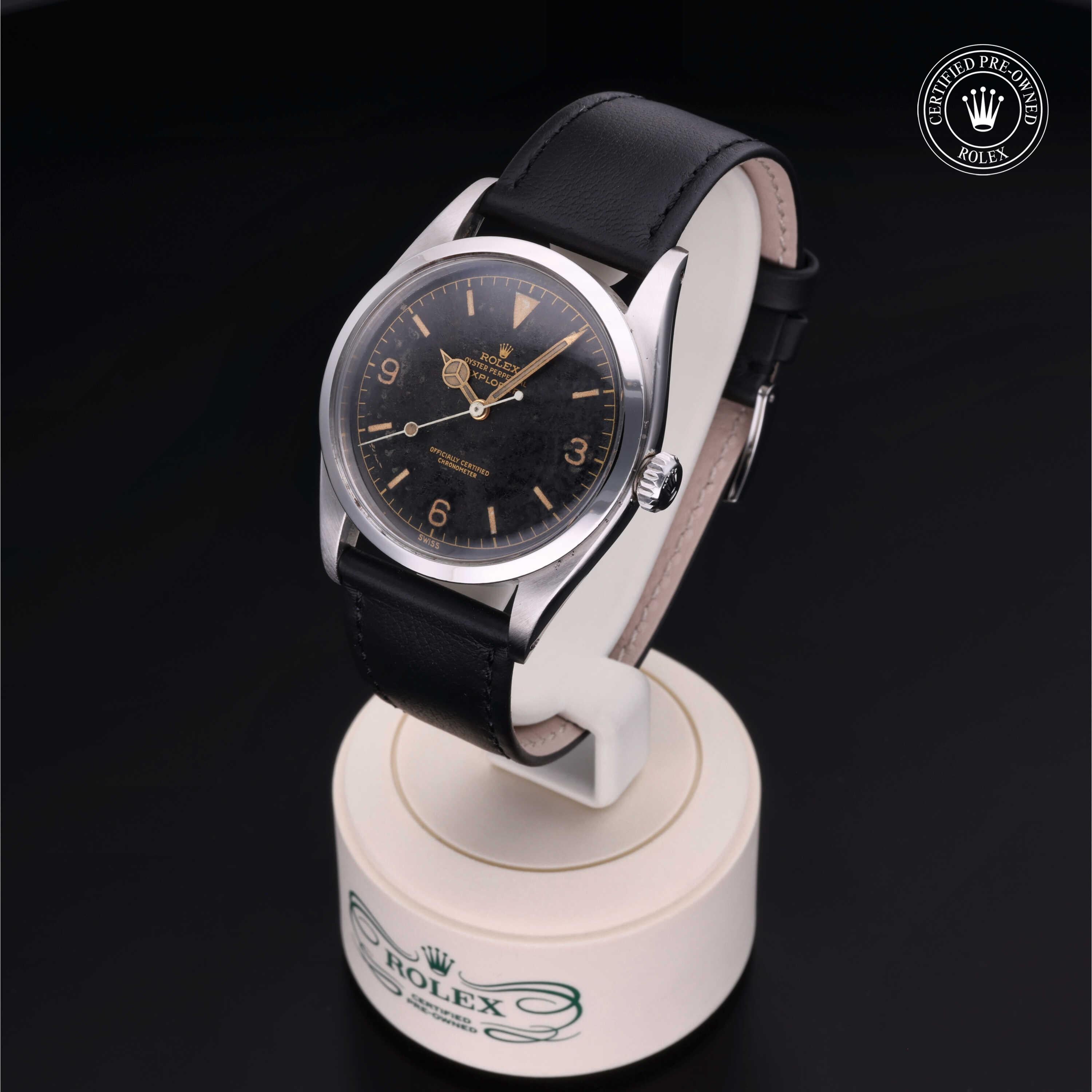 Rolex Certified Pre-Owned Explorer 36mm 6350/0 955261 - 360° view