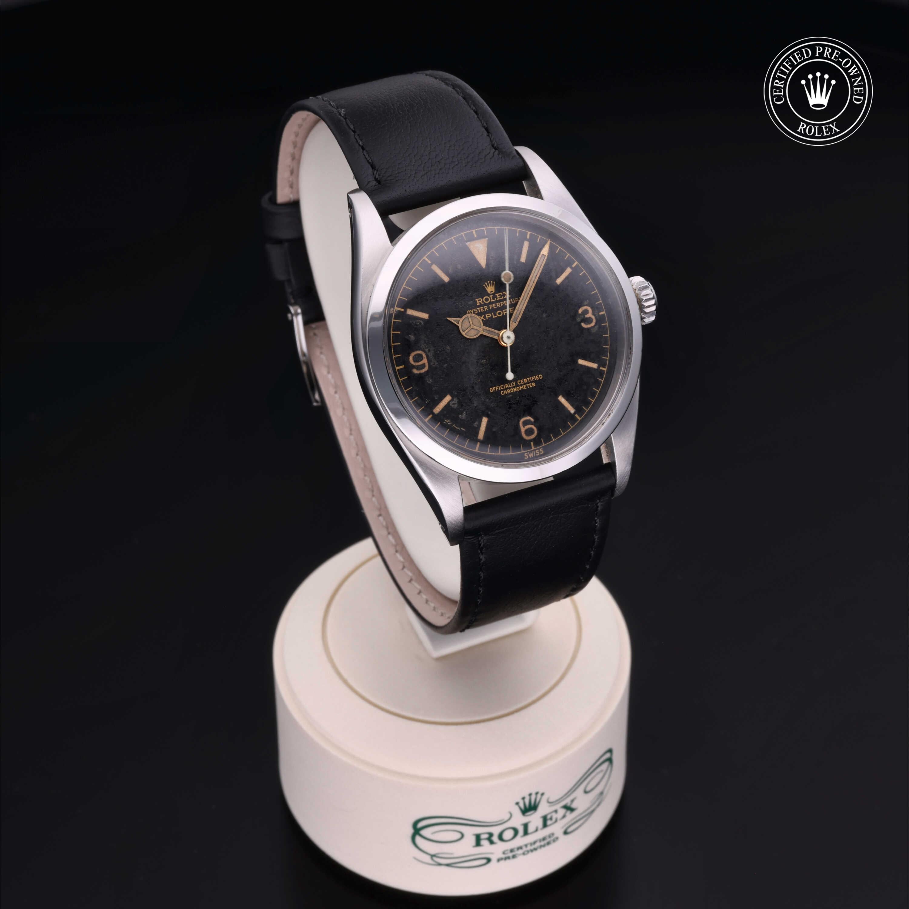 Rolex Certified Pre-Owned Explorer 36mm 6350/0 955261 - 360° view