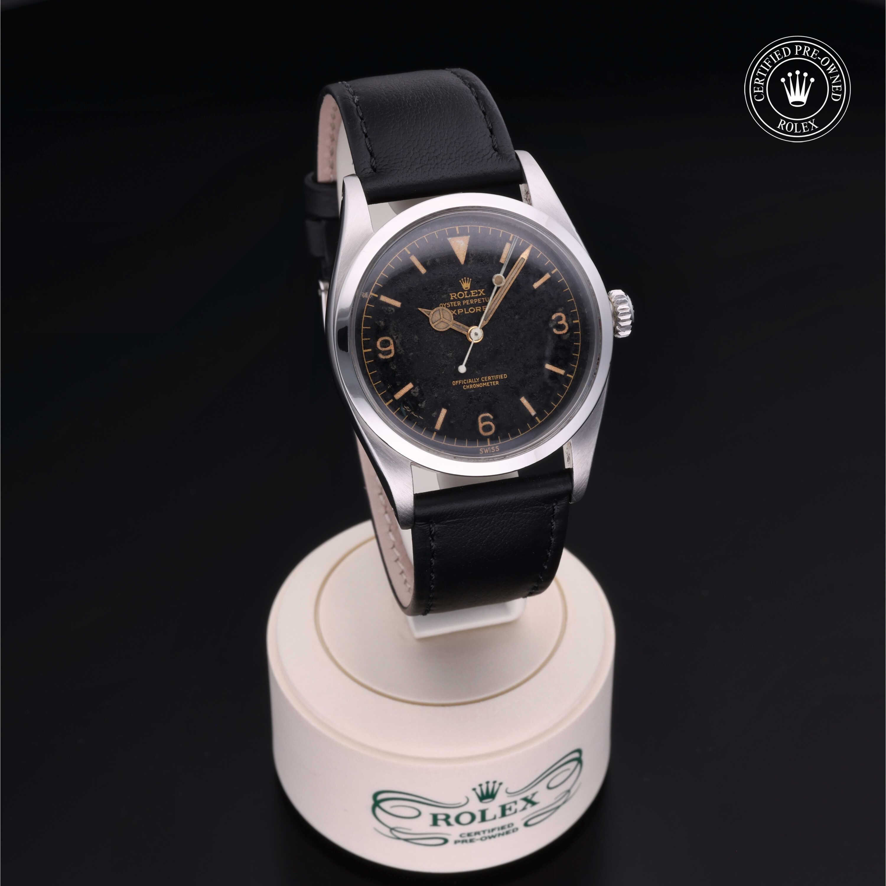 Rolex Certified Pre-Owned Explorer 36mm 6350/0 955261 - 360° view