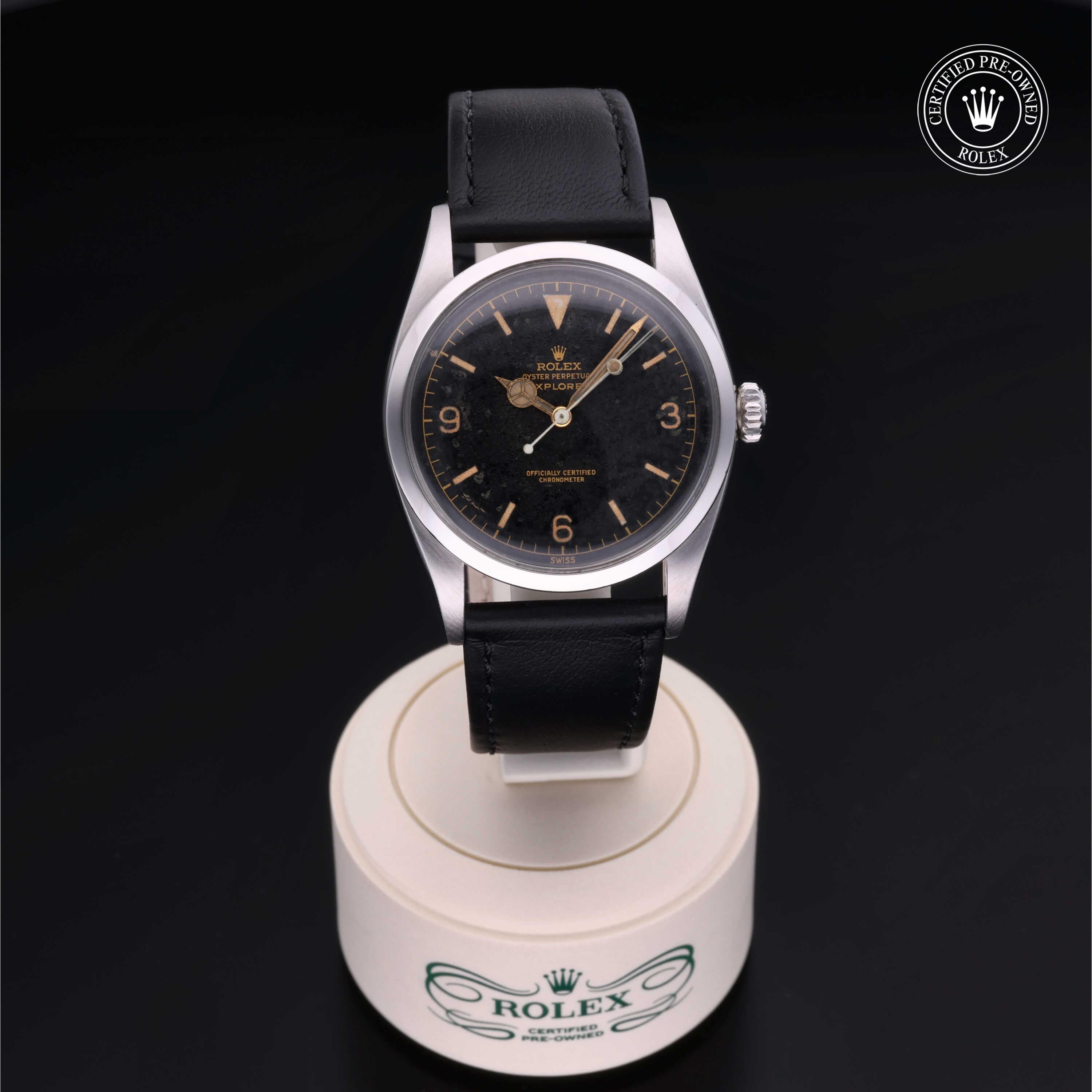 Rolex Certified Pre-Owned Explorer 36mm 6350/0 955261 - 360° view