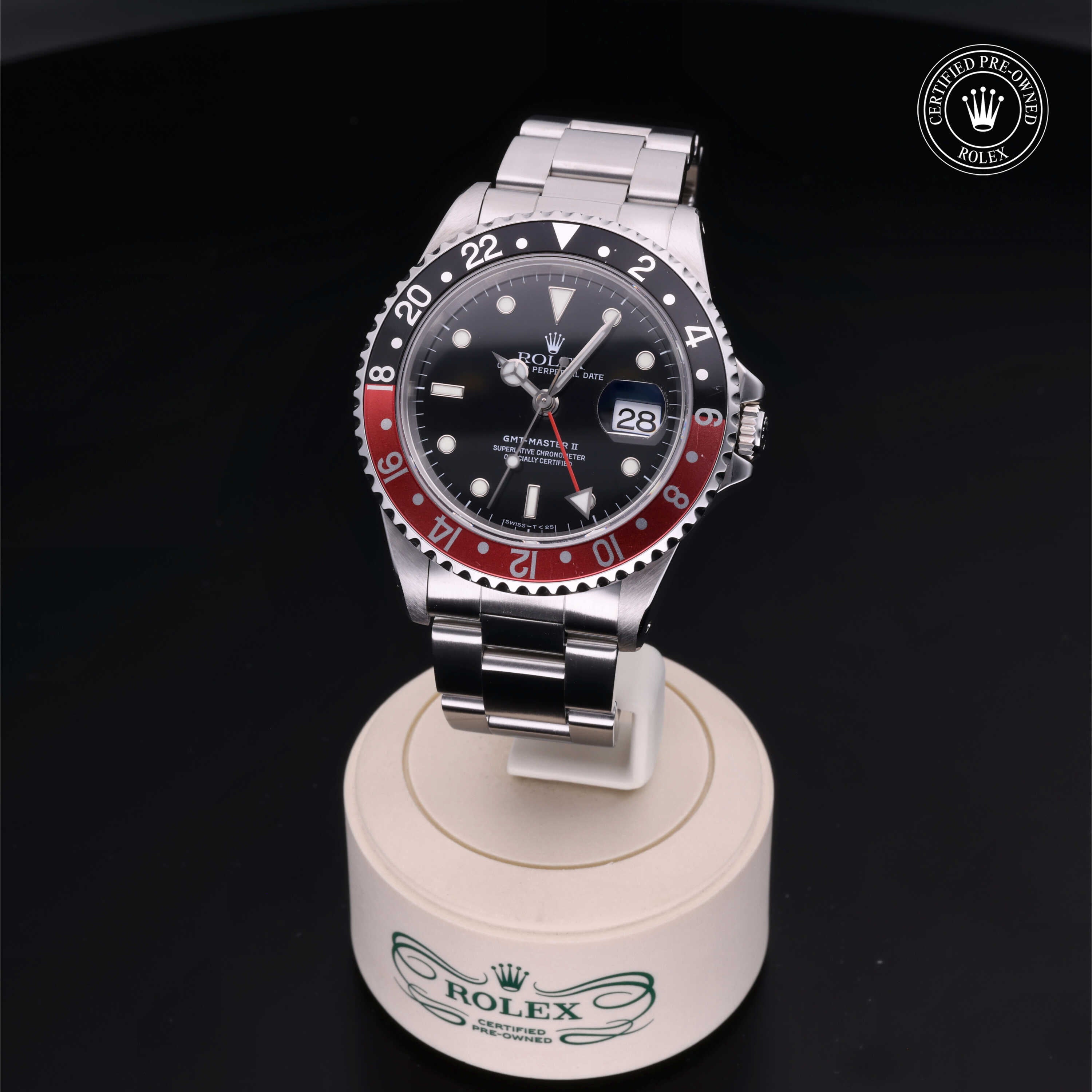 Rolex Certified Pre-Owned GMT-Master II 40mm 16710 U788313 - 360° view