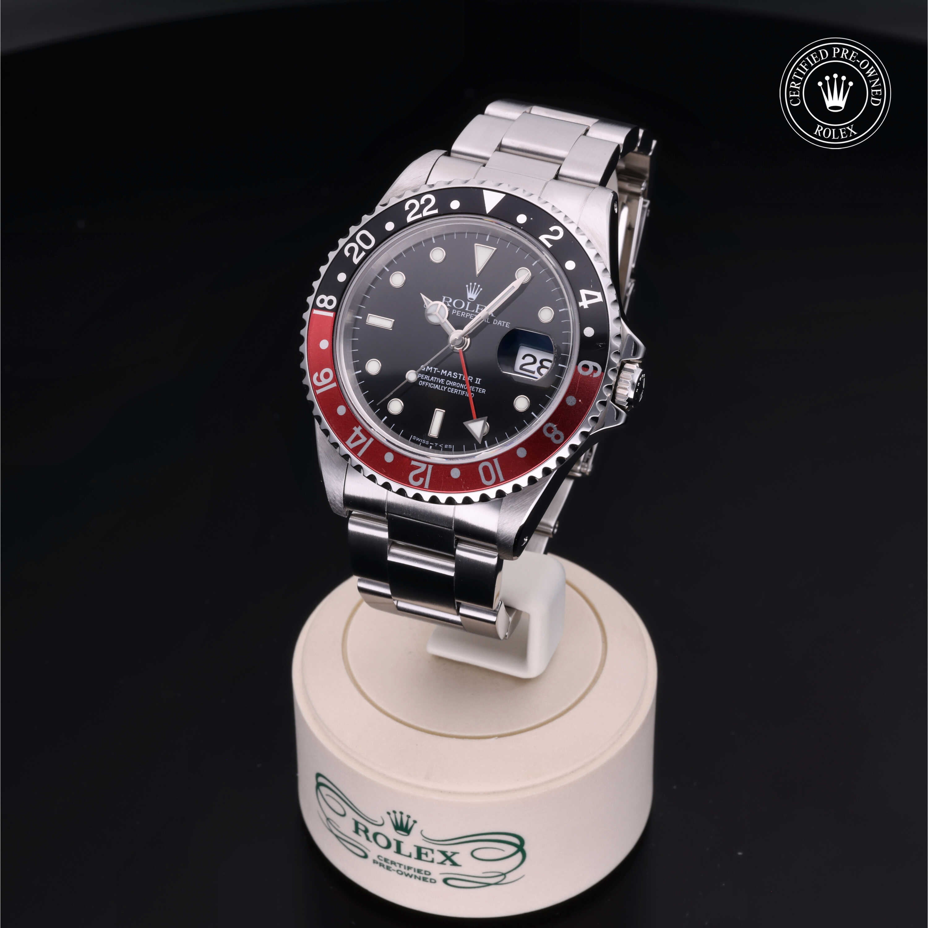 Rolex Certified Pre-Owned GMT-Master II 40mm 16710 U788313 - 360° view
