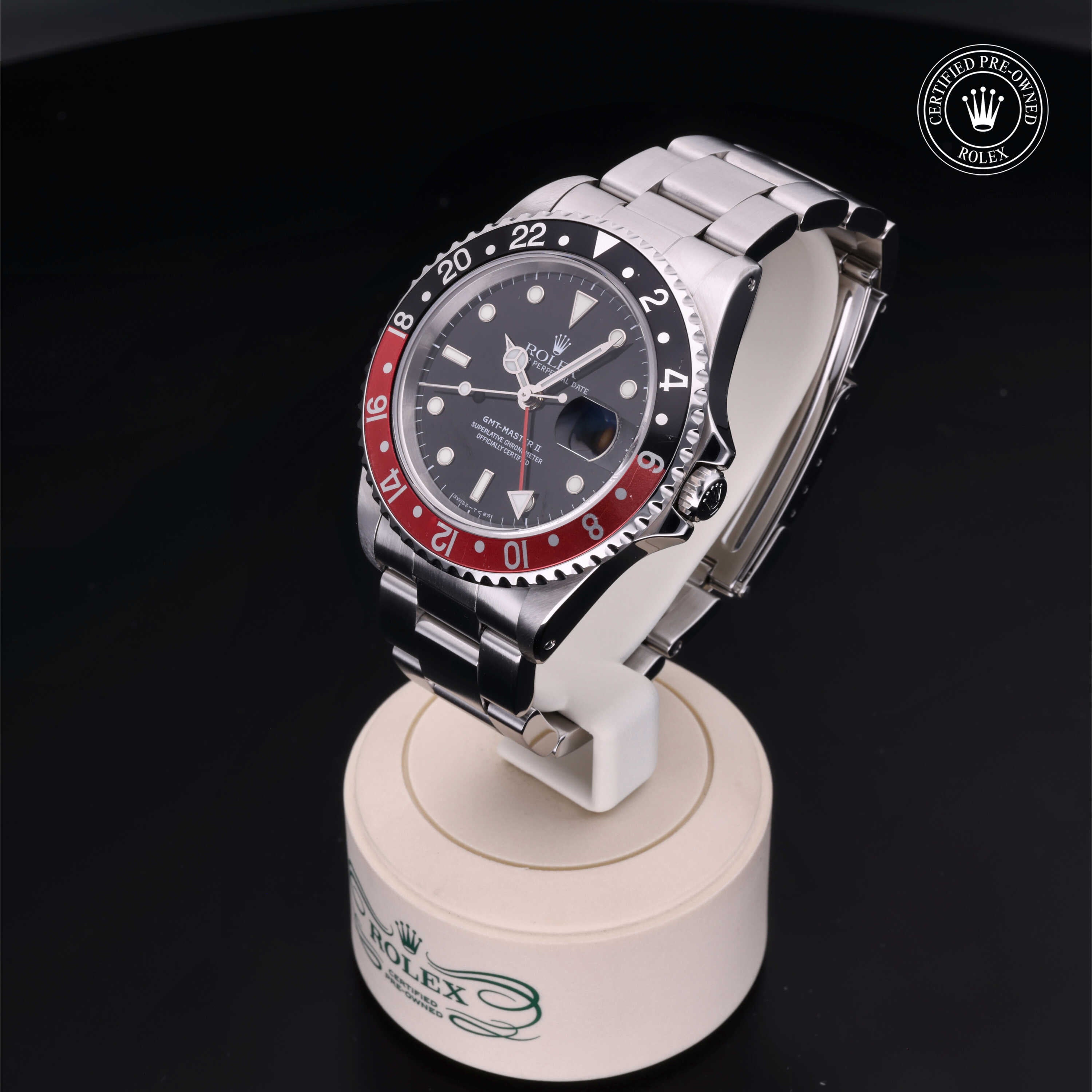 Rolex Certified Pre-Owned GMT-Master II 40mm 16710 U788313 - 360° view
