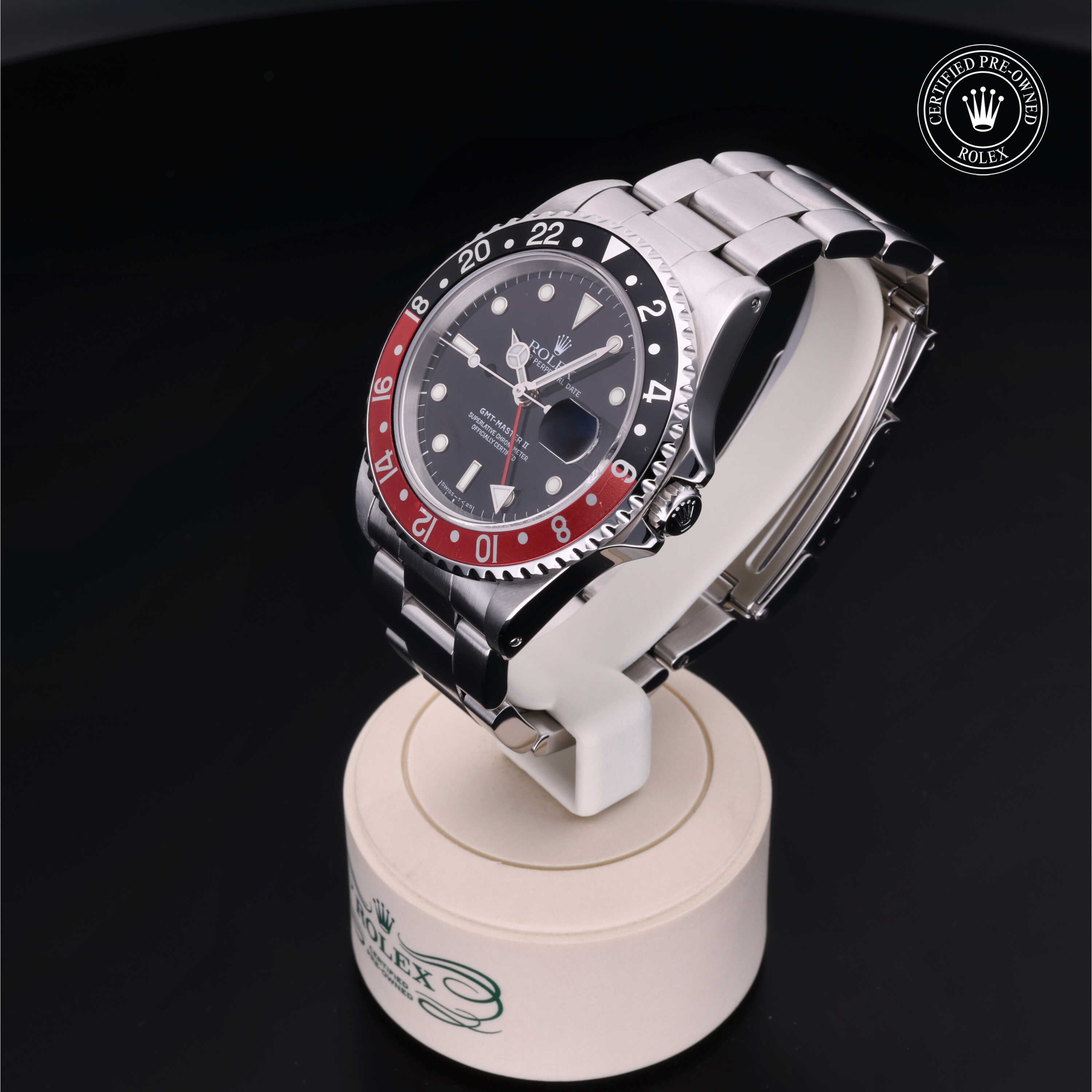 Rolex Certified Pre-Owned GMT-Master II 40mm 16710 U788313 - 360° view