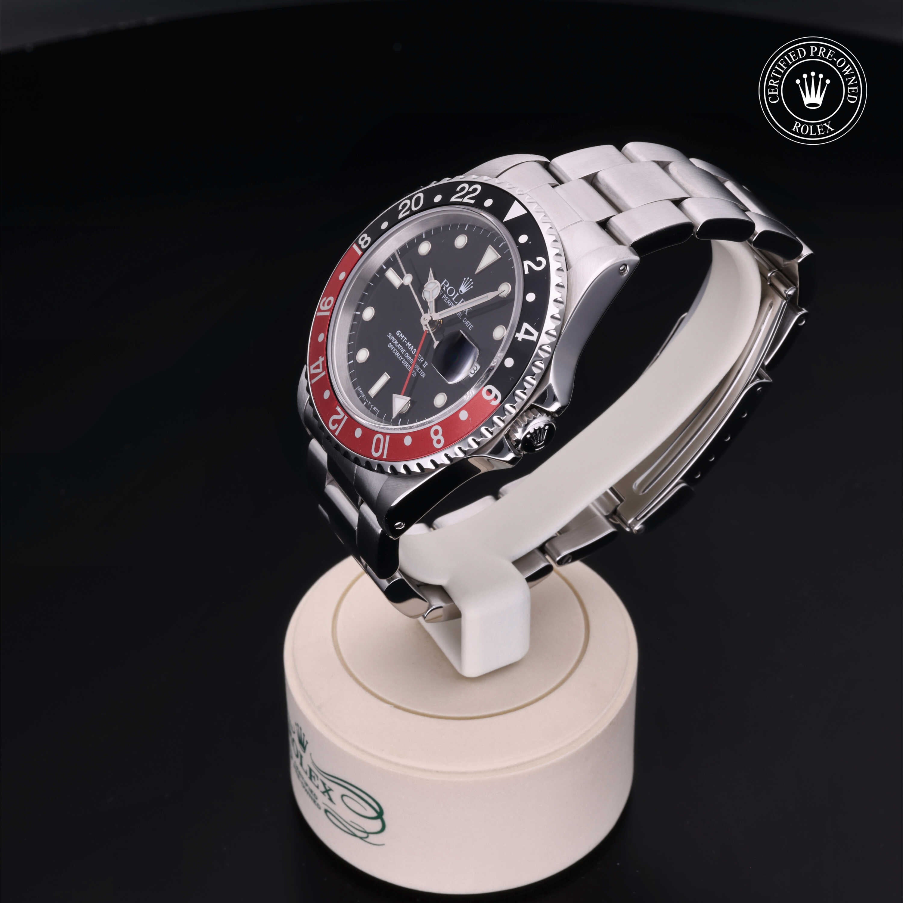 Rolex Certified Pre-Owned GMT-Master II 40mm 16710 U788313 - 360° view
