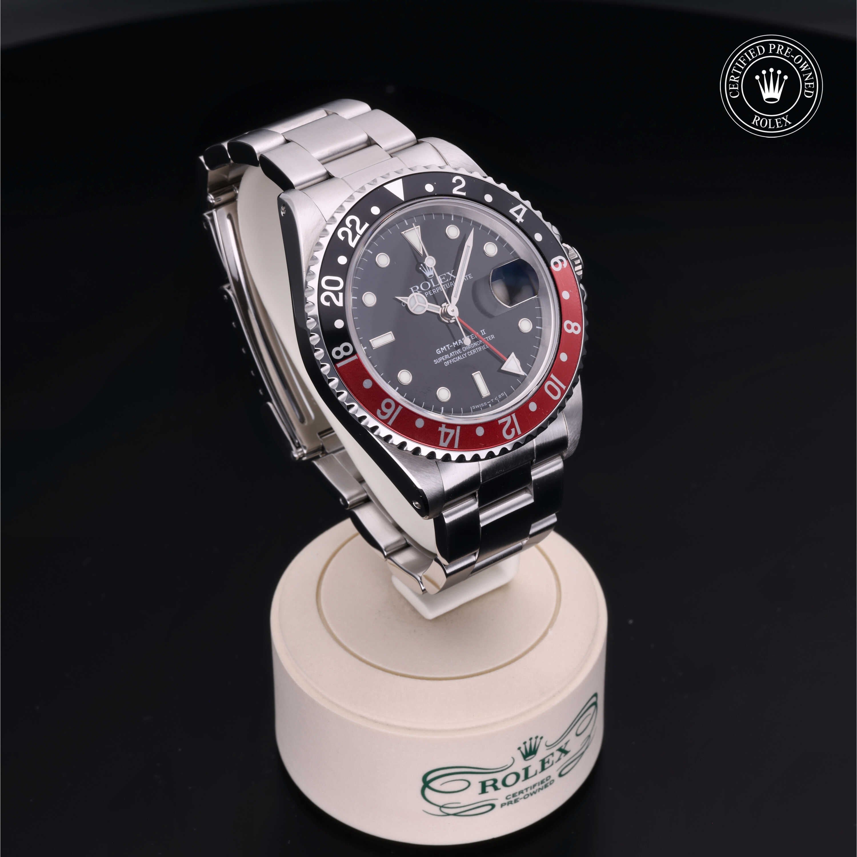 Rolex Certified Pre-Owned GMT-Master II 40mm 16710 U788313 - 360° view