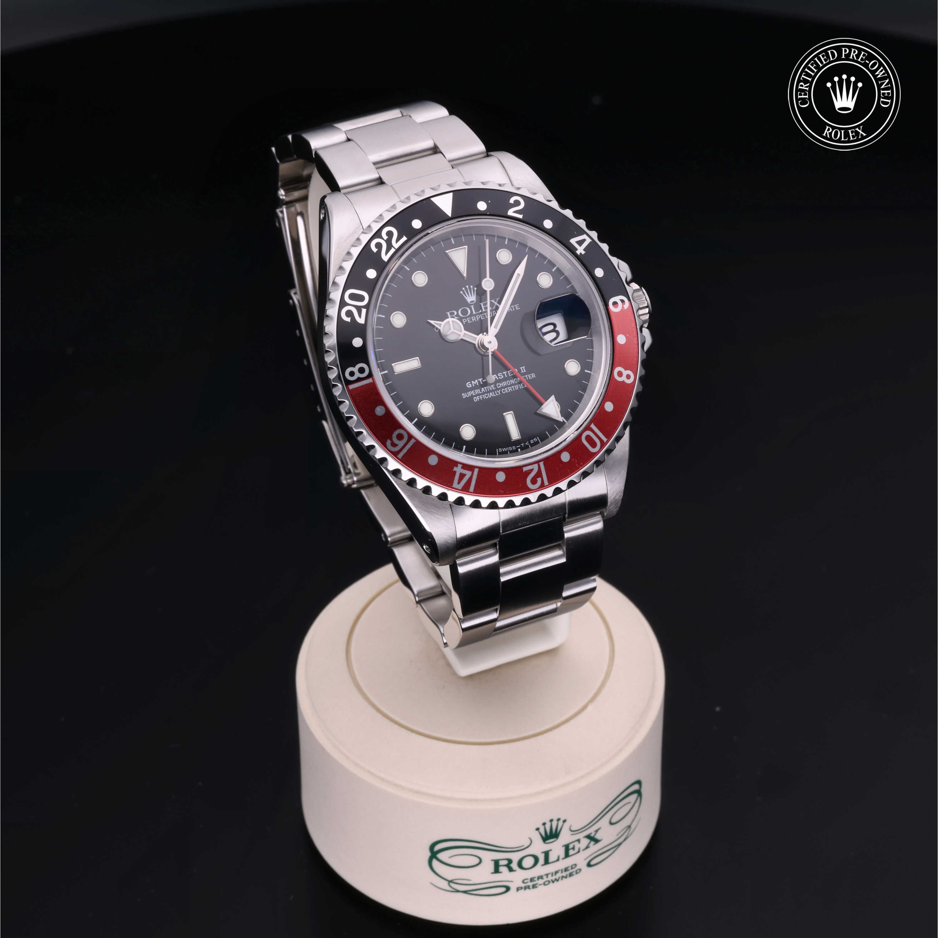 Rolex Certified Pre-Owned GMT-Master II 40mm 16710 U788313 - 360° view