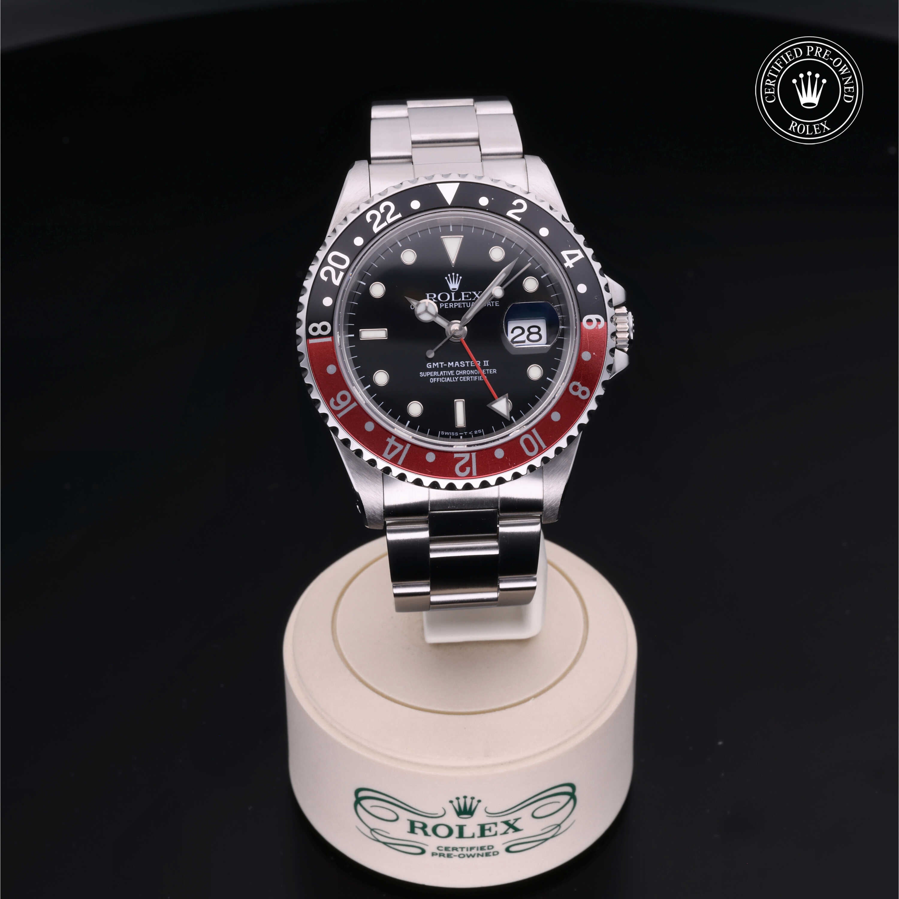 Rolex Certified Pre-Owned GMT-Master II 40mm 16710 U788313 - 360° view