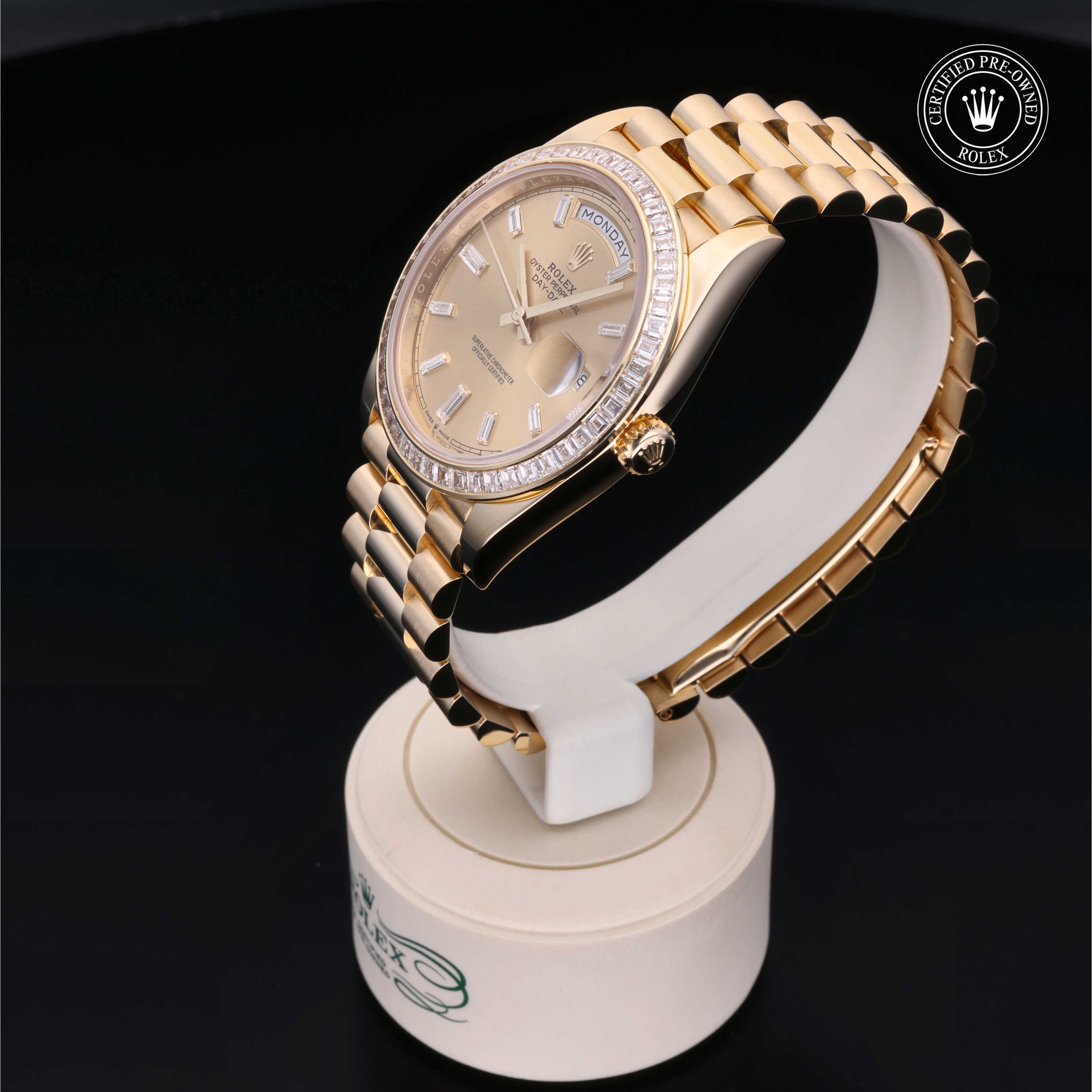 Rolex Certified Pre-Owned Day-Date 40mm 228398TBR P99202Z7 - 360° view