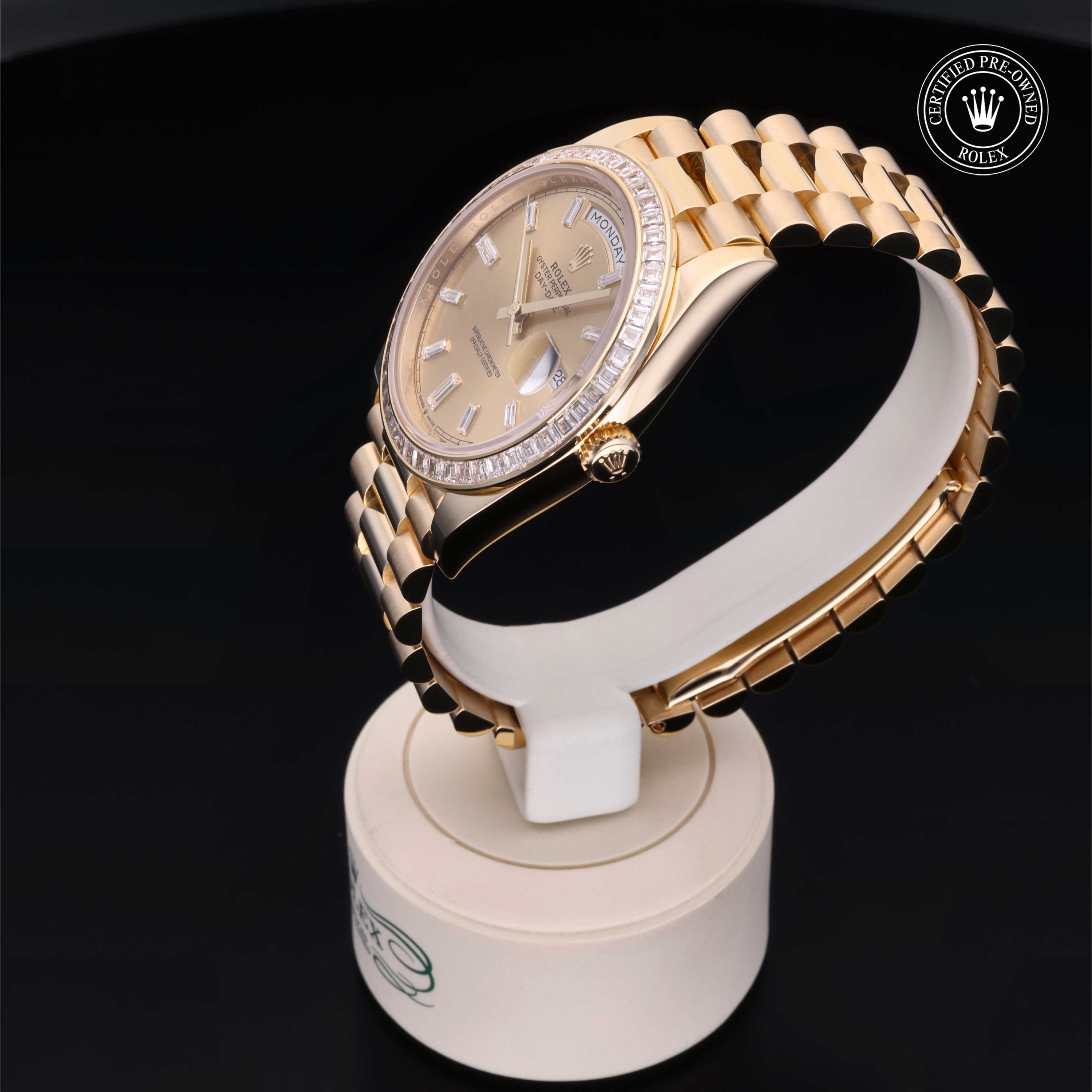 Rolex Certified Pre-Owned Day-Date 40mm 228398TBR P99202Z7 - 360° view