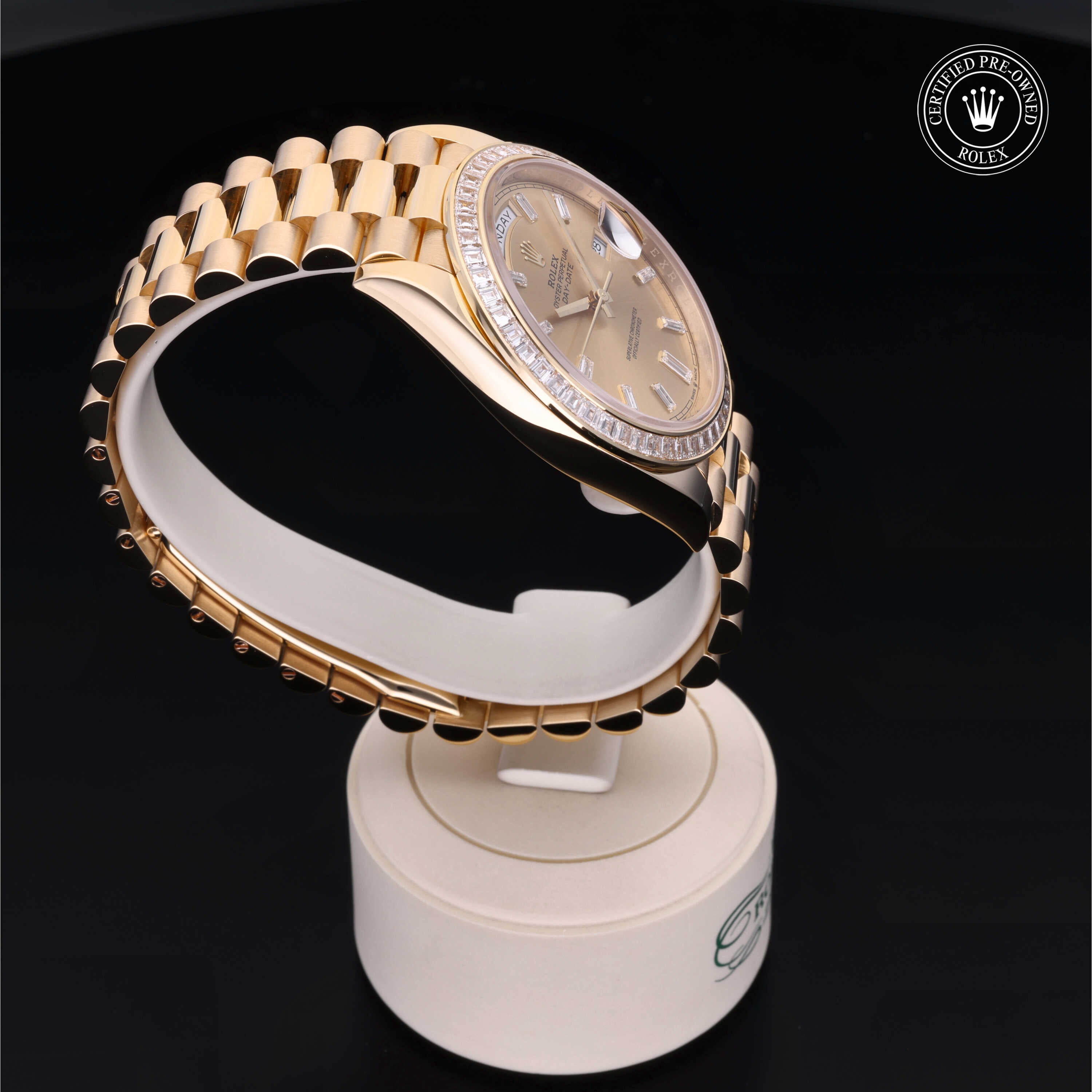 Rolex Certified Pre-Owned Day-Date 40mm 228398TBR P99202Z7 - 360° view