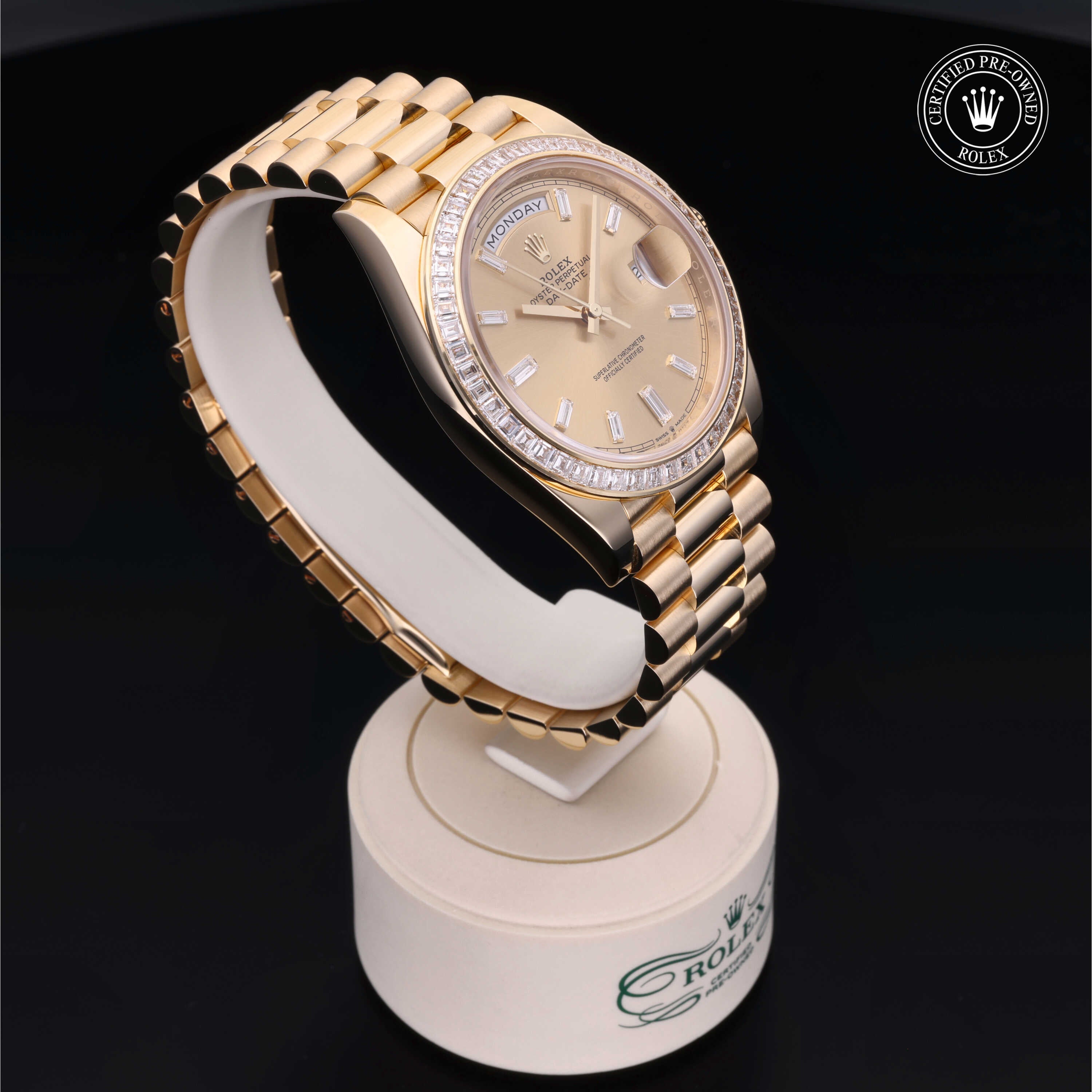 Rolex Certified Pre-Owned Day-Date 40mm 228398TBR P99202Z7 - 360° view