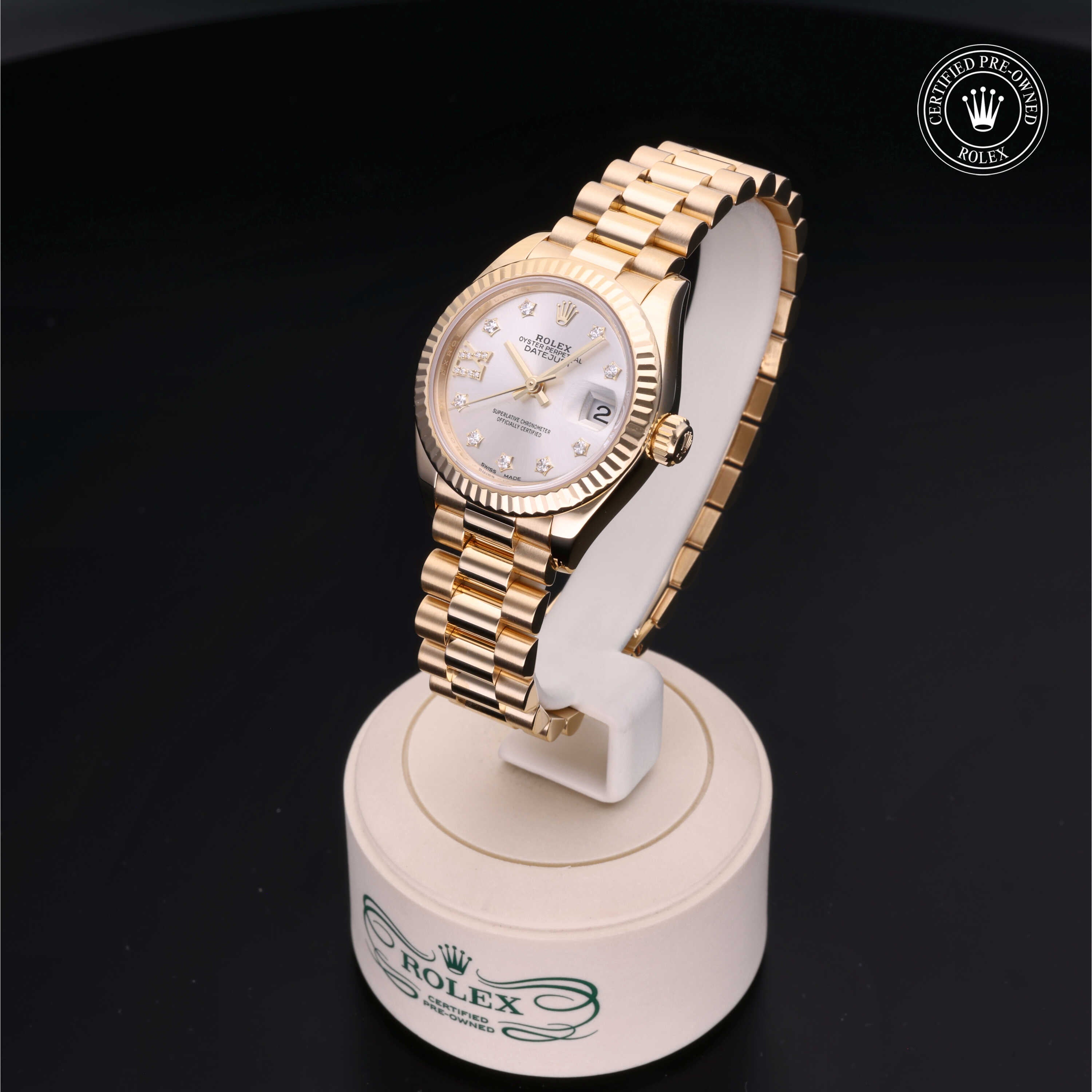 Rolex Certified Pre-Owned Lady Datejust 28mm 279178 P39657Z4 - 360° view