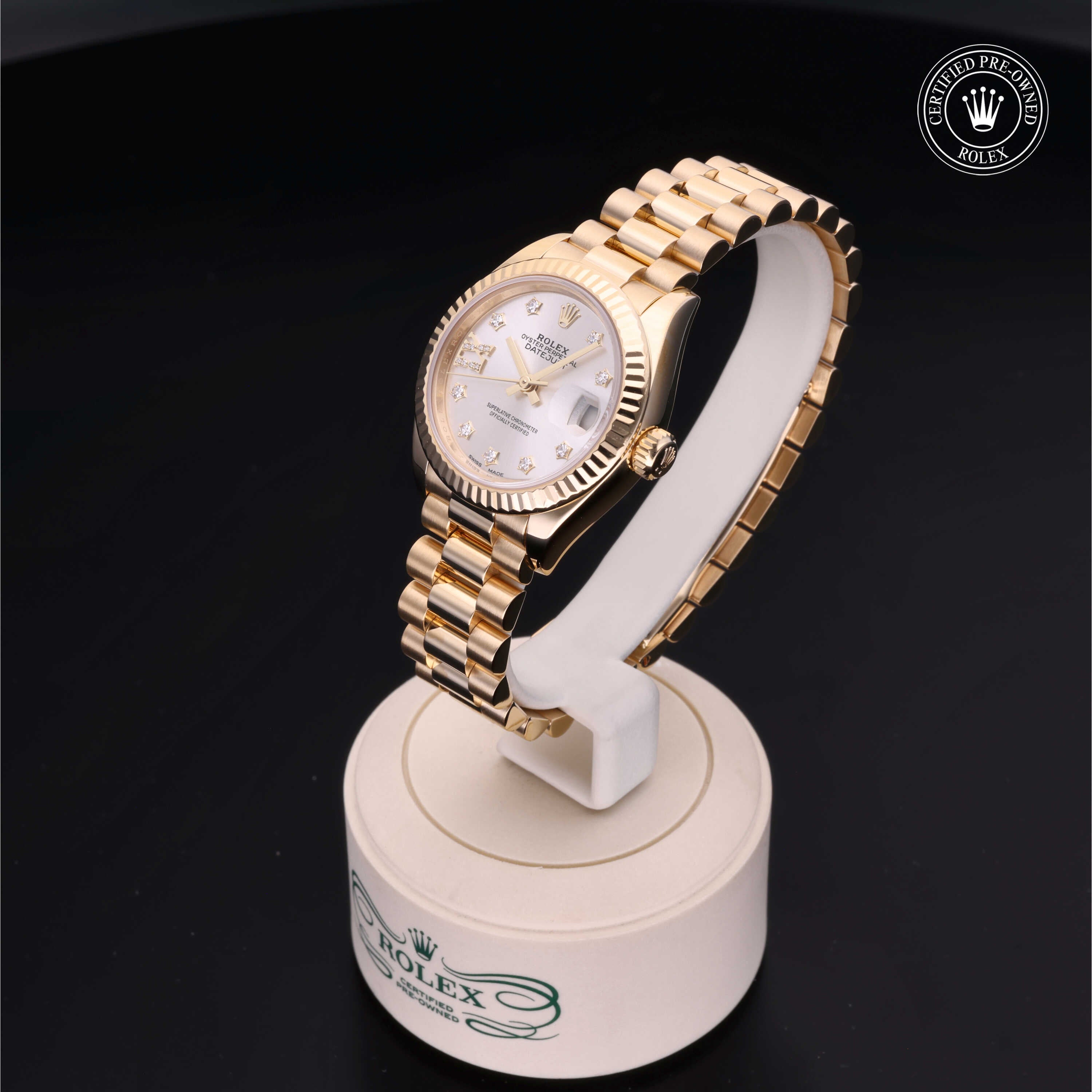Rolex Certified Pre-Owned Lady Datejust 28mm 279178 P39657Z4 - 360° view