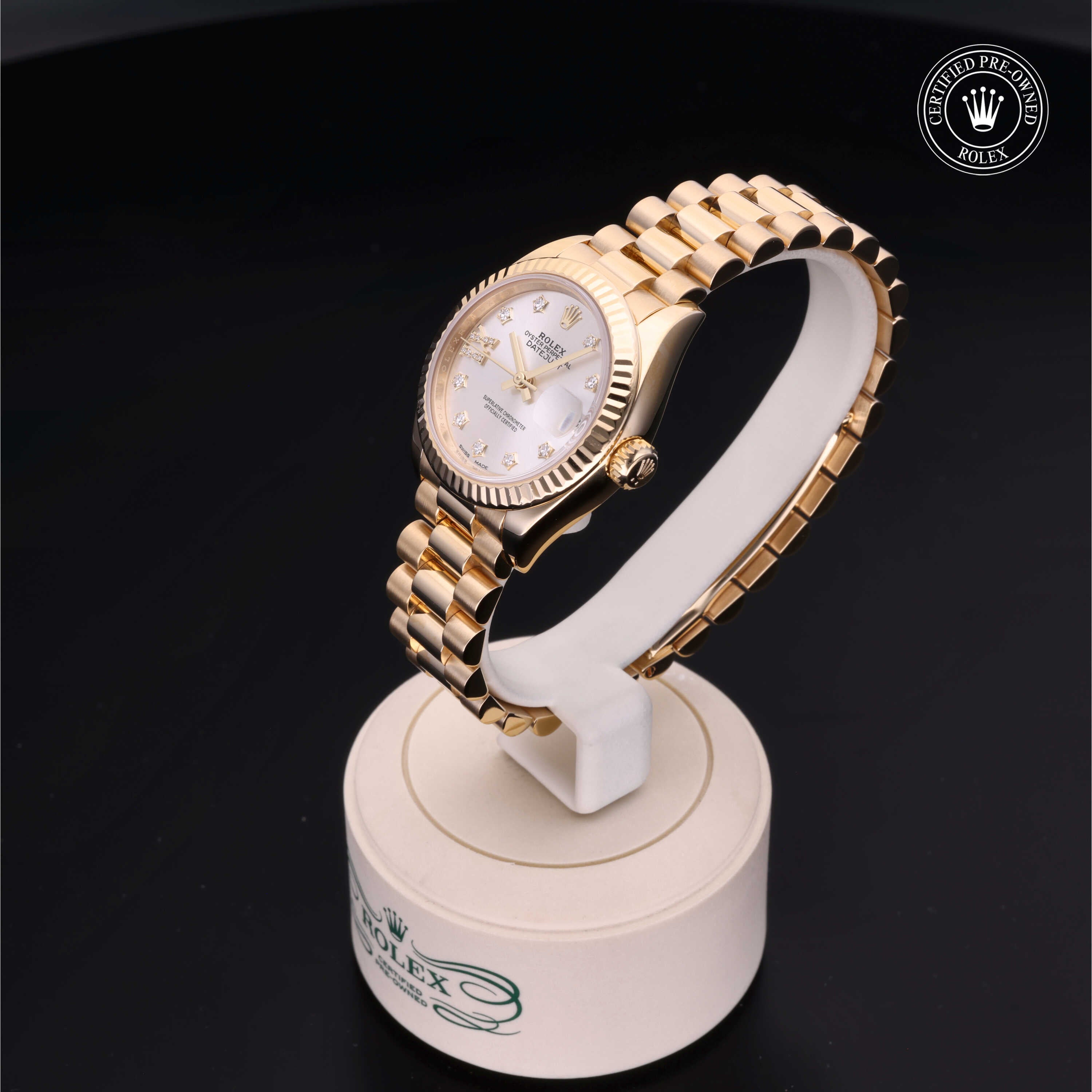 Rolex Certified Pre-Owned Lady Datejust 28mm 279178 P39657Z4 - 360° view