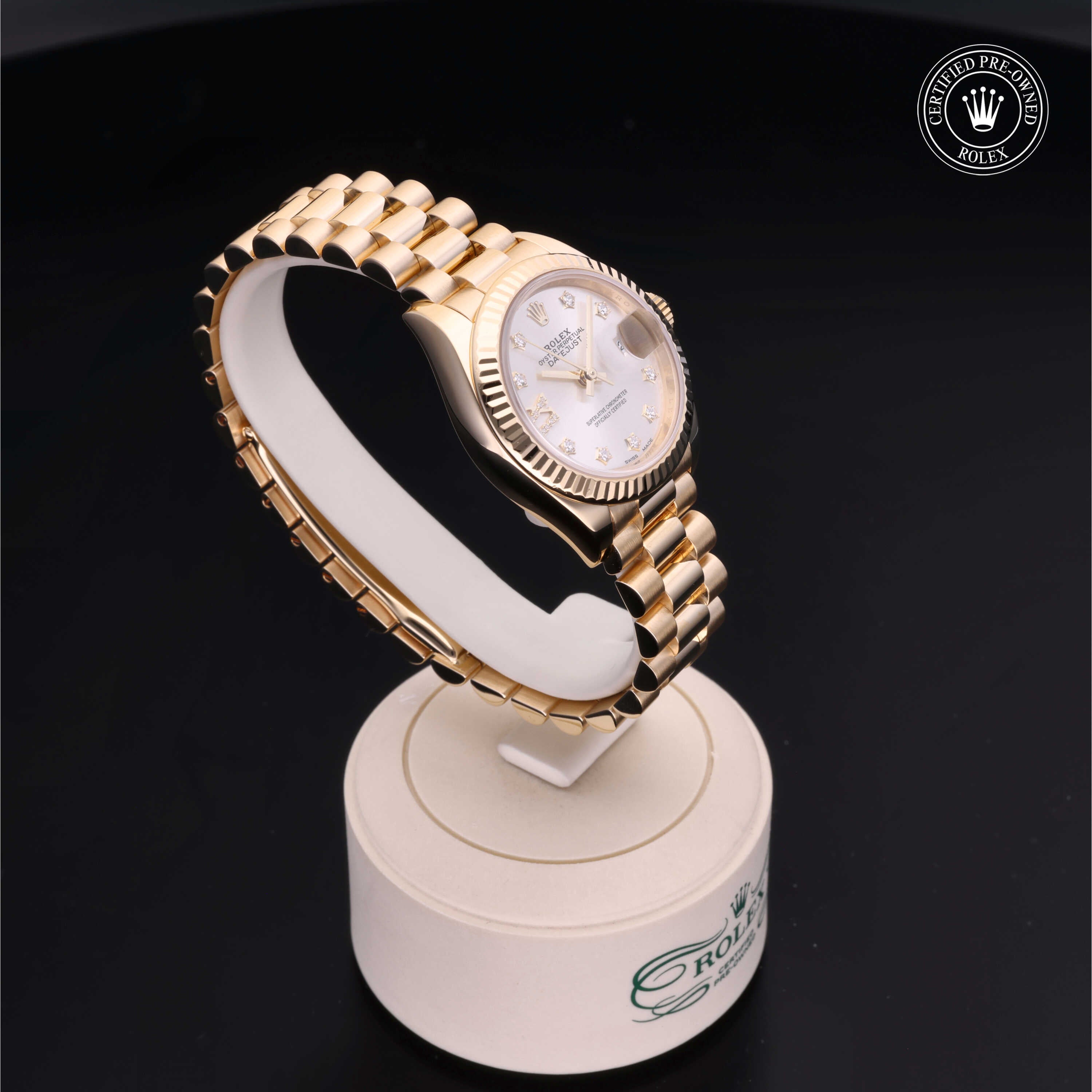 Rolex Certified Pre-Owned Lady Datejust 28mm 279178 P39657Z4 - 360° view